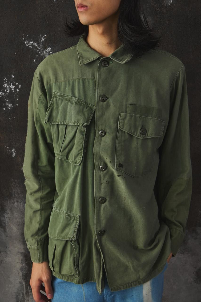 Journal Standard Journal Standard US Army Jungel Jacket mix OG-107 Shirt Size US M / EU 48-50 / 2 - 1 Thumbnail