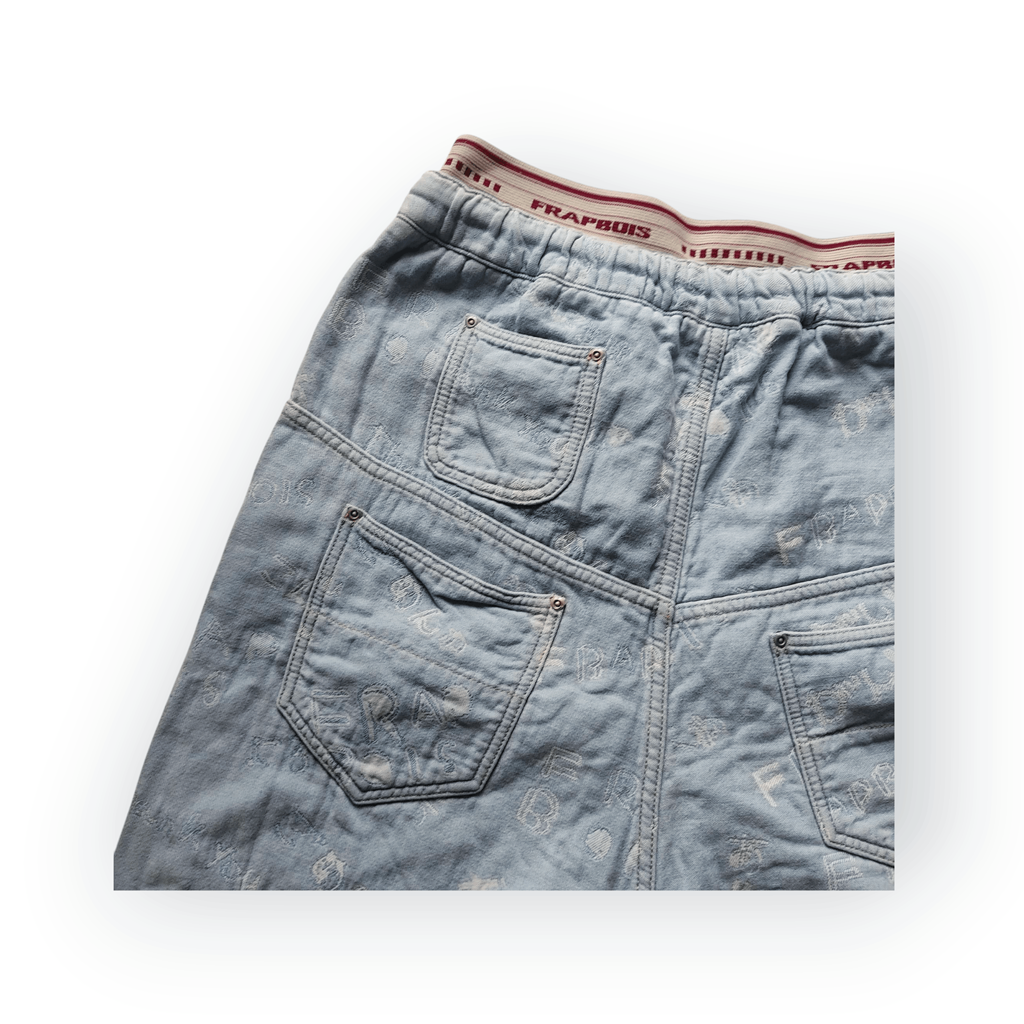 Frapbois × Issey Miyake Frapbois Jacquard Drop Crotch Saruel Pants Size US 30 / EU 46 - 9 Thumbnail