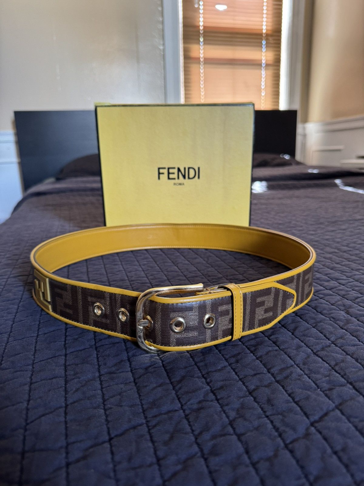 Fendi Fendi Belt FF monogram Size 38 - 1 Thumbnail