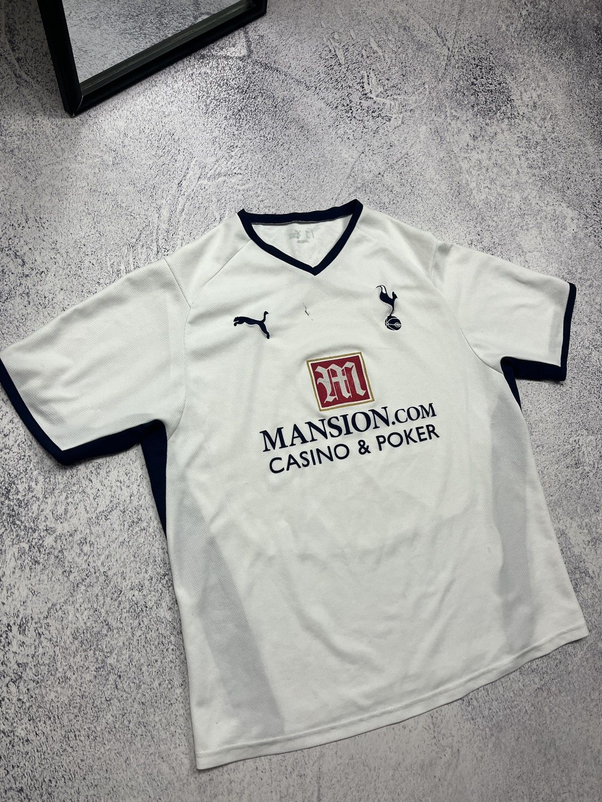 Puma × Vintage Tottenham Hotspur 2008/09 Home Soccer Jersey Football Shirt Size US M / EU 48-50 / 2 - 3 Thumbnail