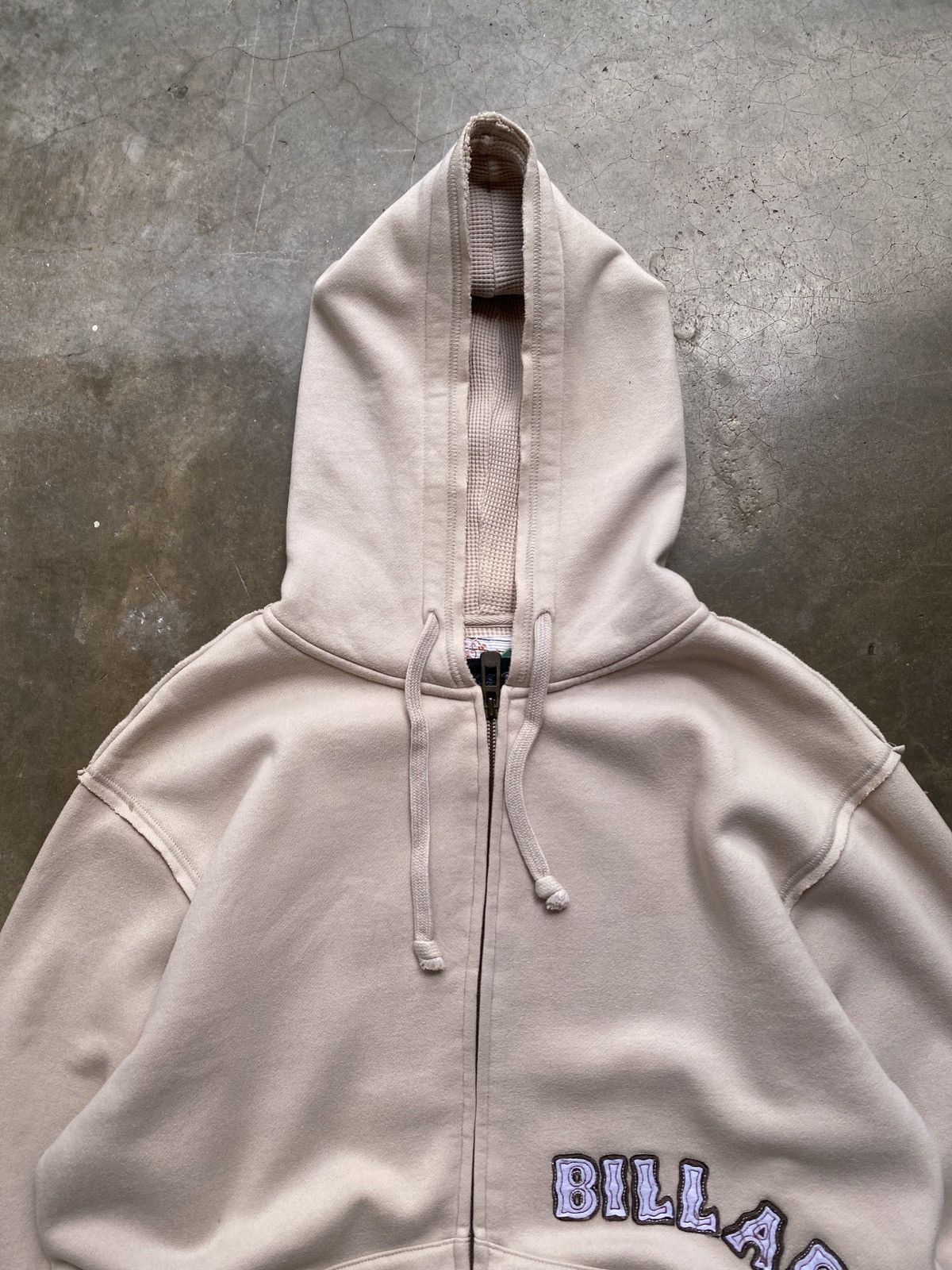 Billabong Vintage Y2K Billabong Thermal Lined Zip Up Hoodie Size US M / EU 48-50 / 2 - 7 Thumbnail