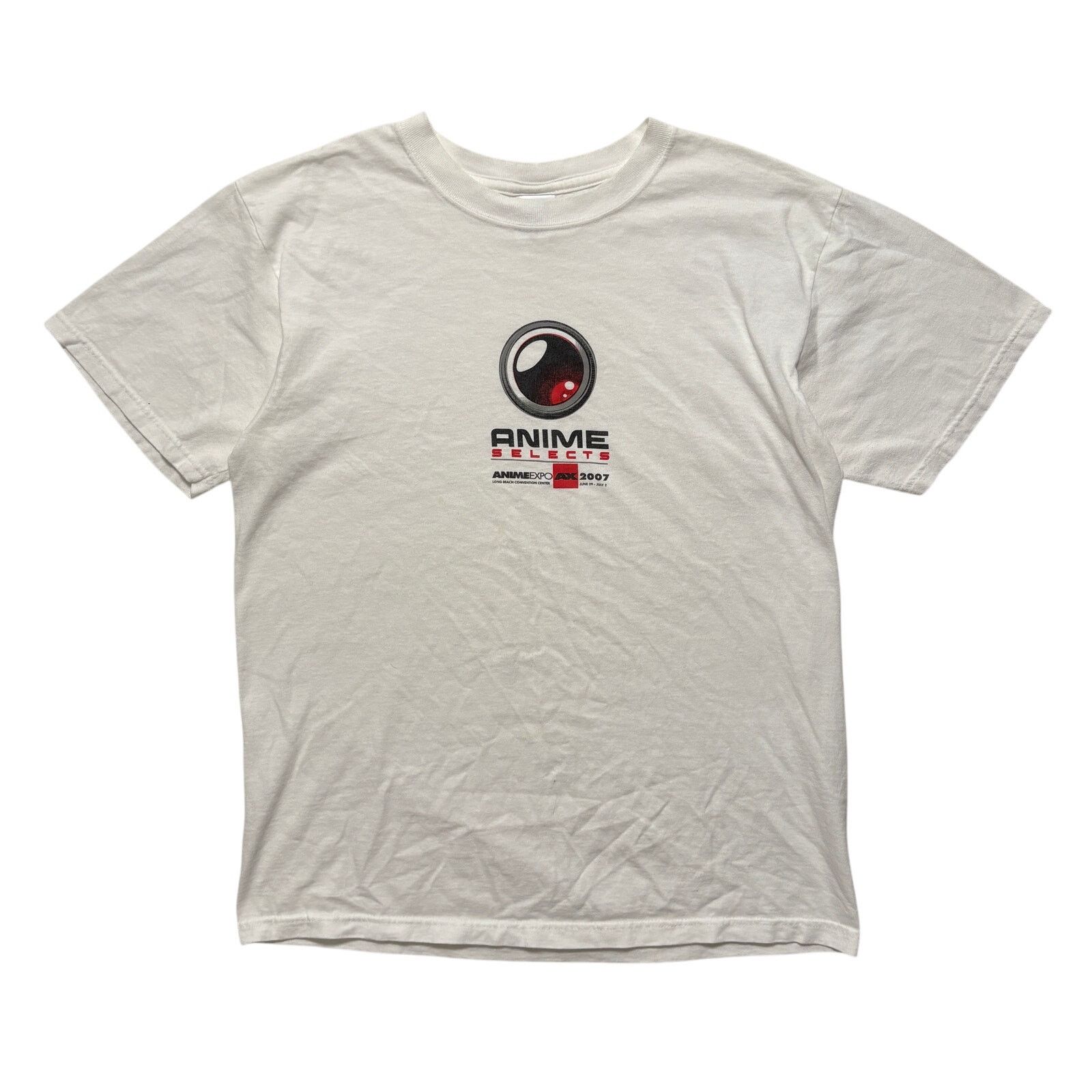 Vintage VTG Y2K 00's Anime Selects Anime Expo 2007 Graphic T-Shirt M Size US XL / EU 56 / 4 - 1 Thumbnail