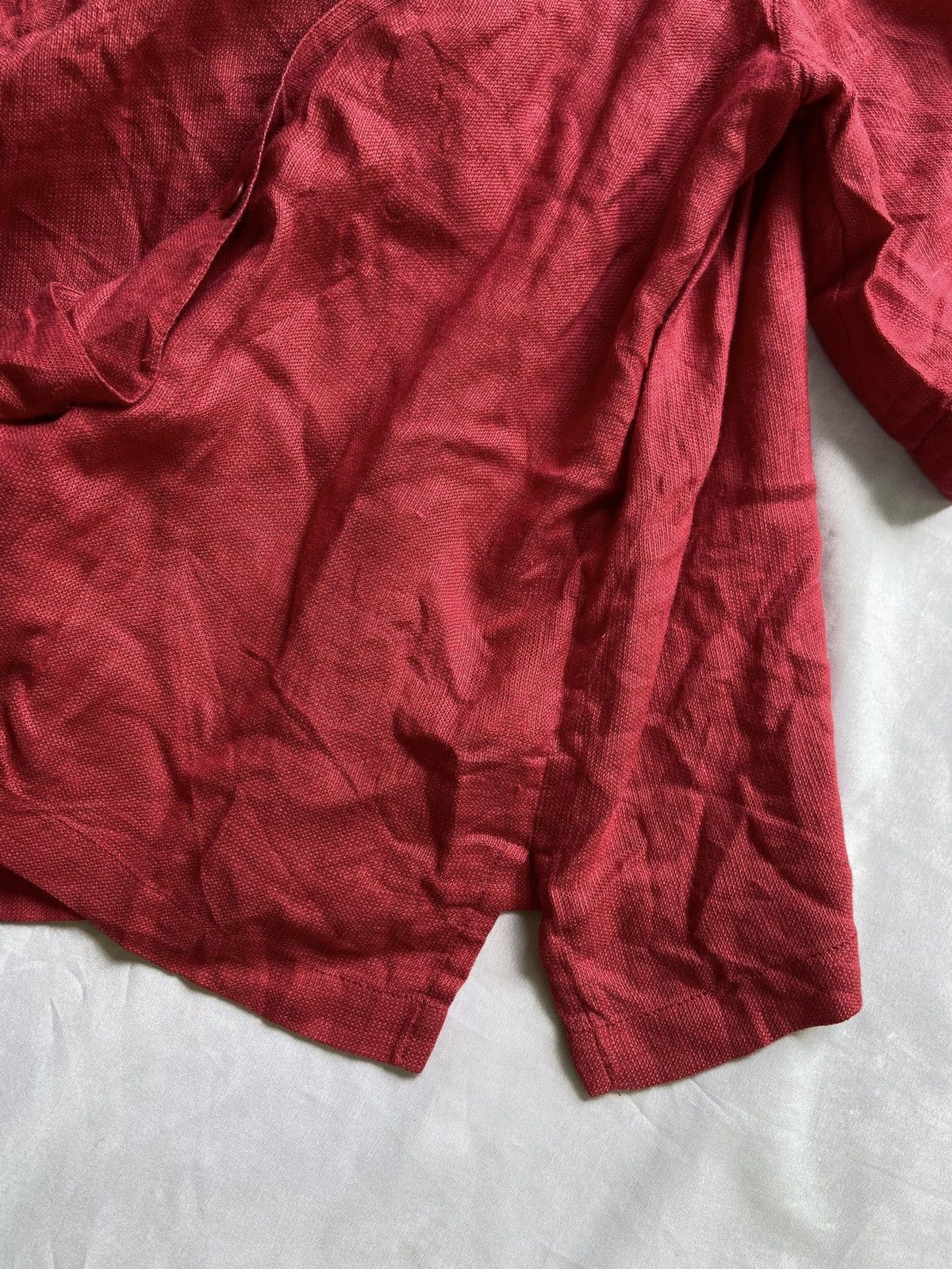 Issey Miyake 1990S ISSEY MIYAKE BLOUSE RED COLOUR Size M / US 6-8 / IT 42-44 - 6 Thumbnail
