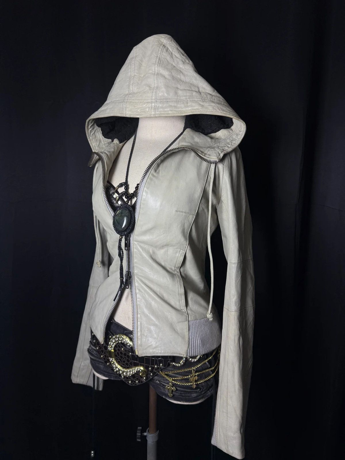MOUSSY B2V-MOUSSY LEATHER JACKETS ༒ *RARE* Size US M / EU 48-50 / 2 - 3 Thumbnail