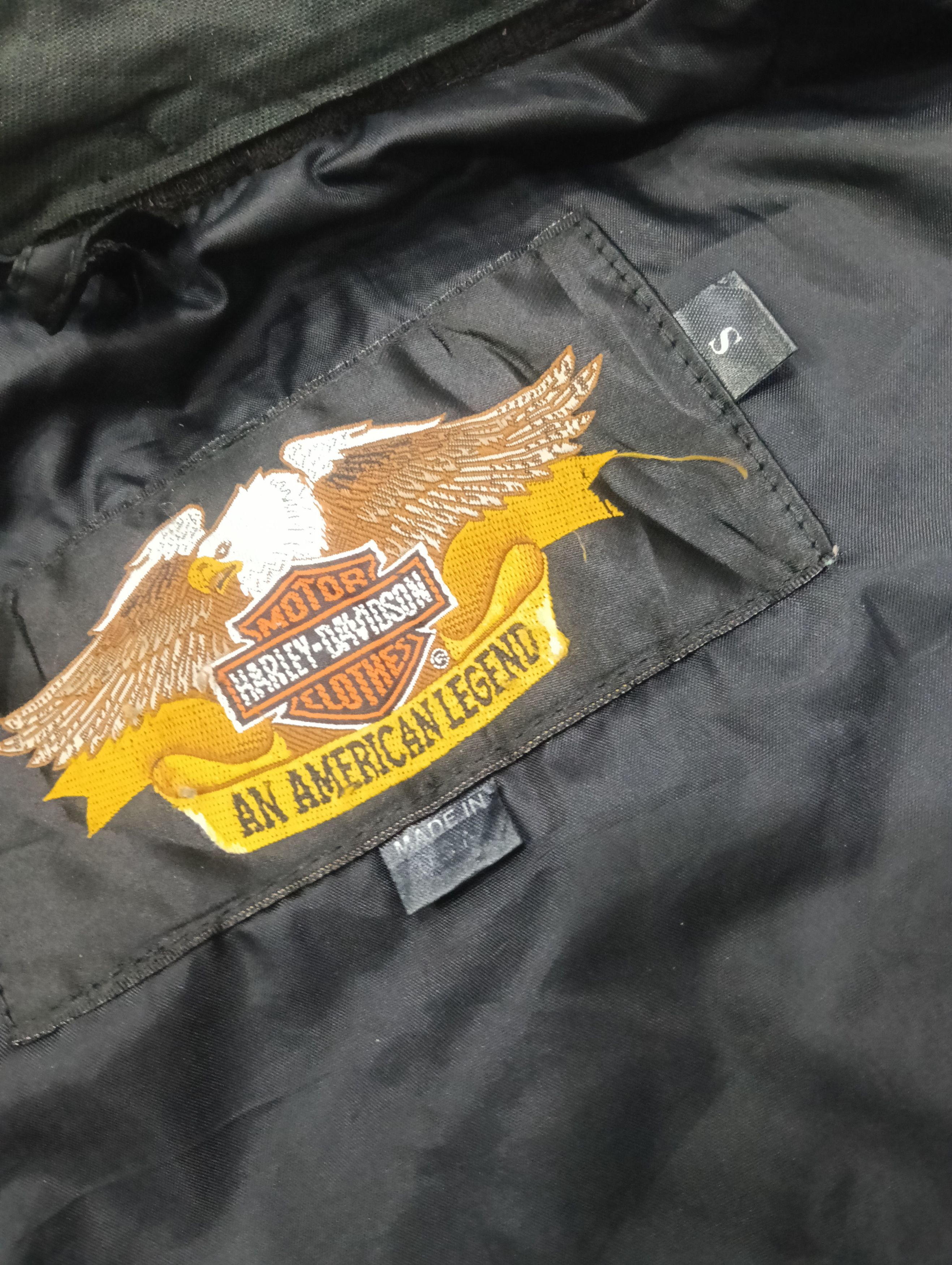 Harley Davidson Vintage Harley Davidson Bomber Jacket Size US XL / EU 56 / 4 - 7 Thumbnail