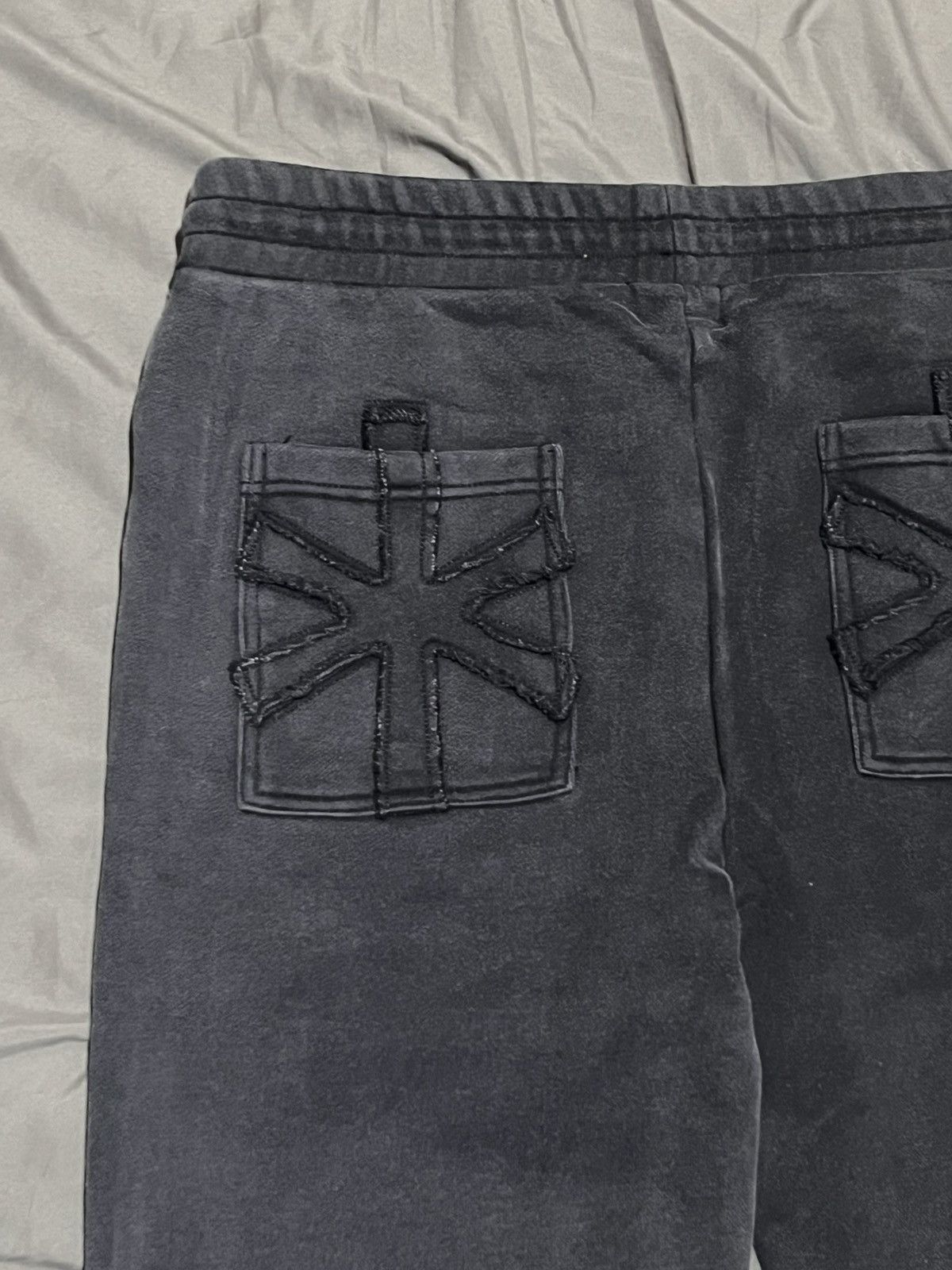 Other Black WorkingOnEscaping HeavyWight Sweatpants Size US 32 / EU 48 - 7 Thumbnail