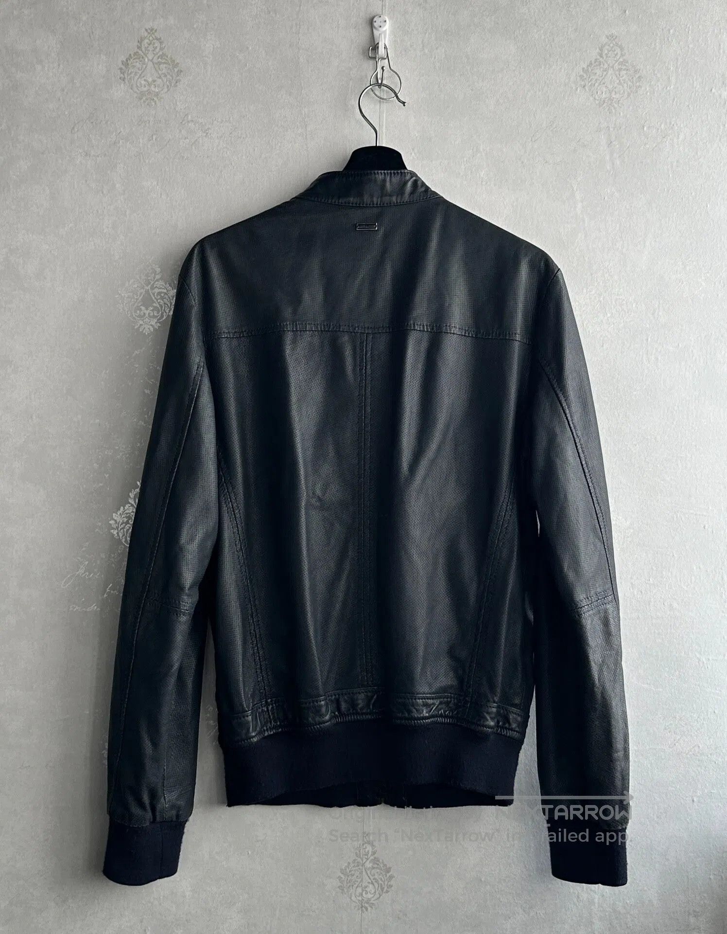 Dirk Bikkembergs dirk bikkembergs Airlock zipper leather jacket| Size US M / EU 48-50 / 2 - 3 Thumbnail