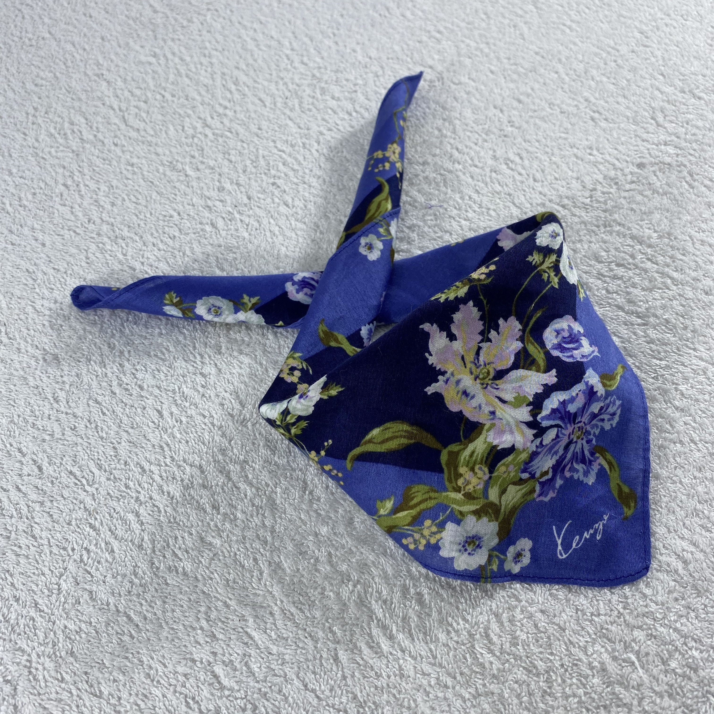 Kenzo × Vintage Kenzo Handkerchief / Neckerchief / Bandana Size ONE SIZE - 2 Thumbnail