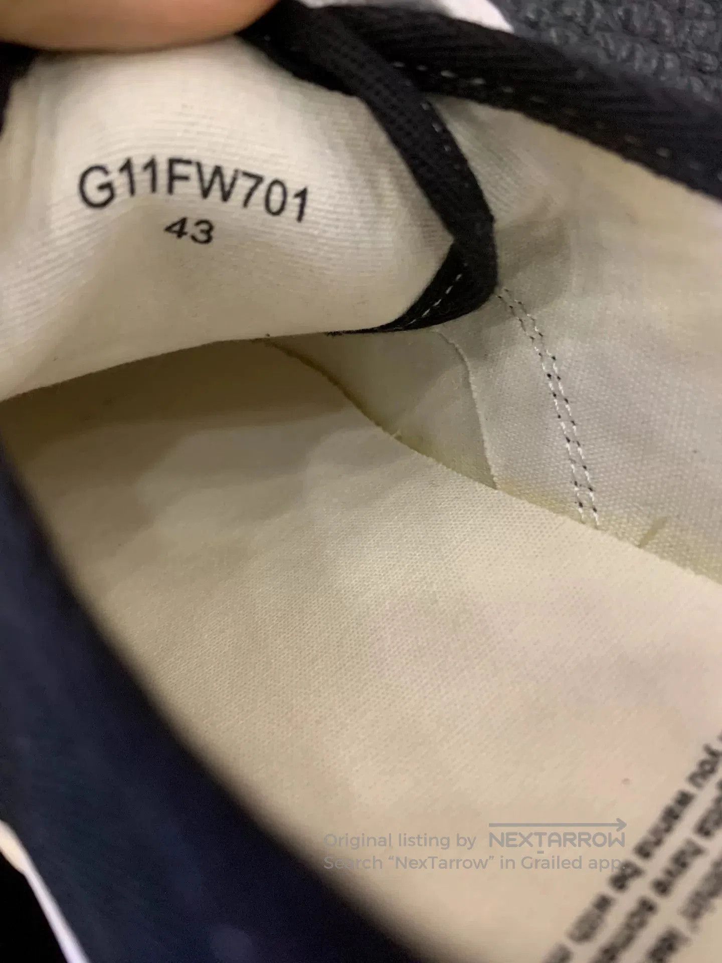 KIRA black low. Size US 11 / EU 44 - 5 Thumbnail