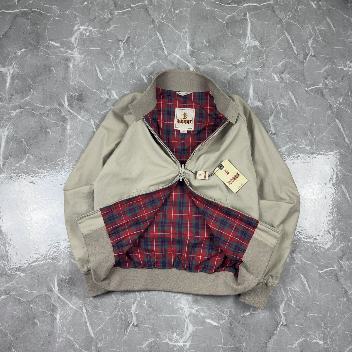 Baracuta NEW Baracuta Classic G9 Beige Men’s Harrington Style Jacket Size US M / EU 48-50 / 2 - 2 Thumbnail