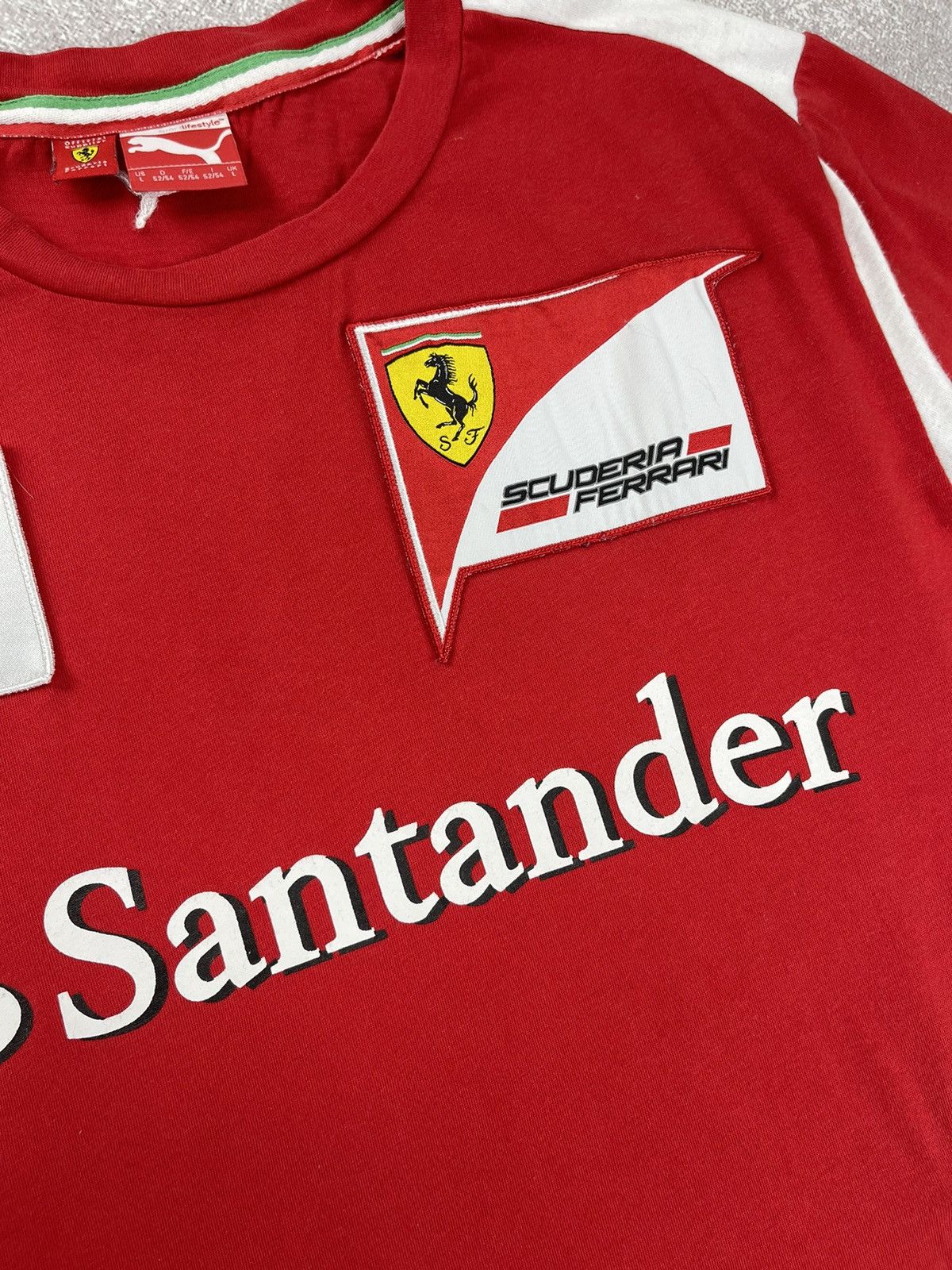 Ferrari Puma F1 Ferarri Scuderia Pirelli T-Shirt Size L Size US L / EU 52-54 / 3 - 5 Thumbnail