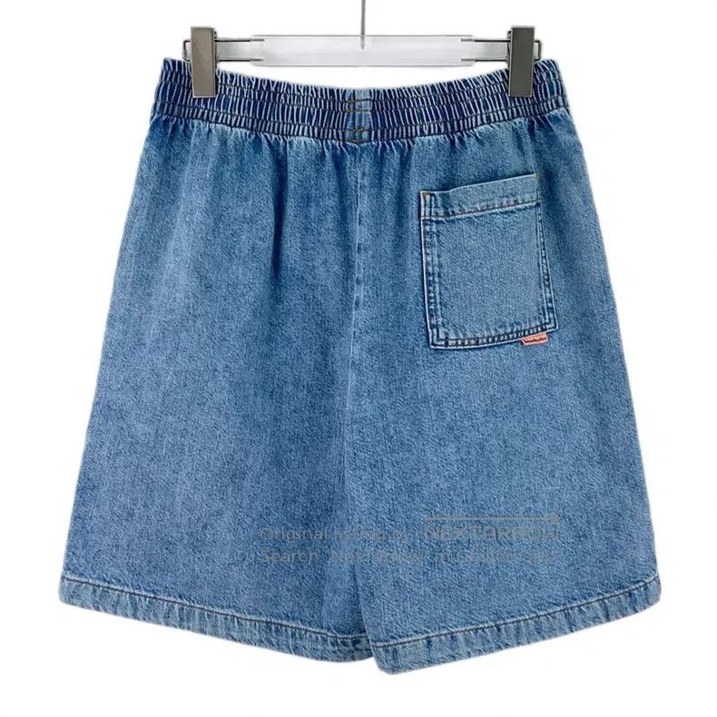 Acne Studios Acne Studios Blue washed cotton elastic waist casual denim Size 28" / US 6 / IT 42 - 2 Thumbnail