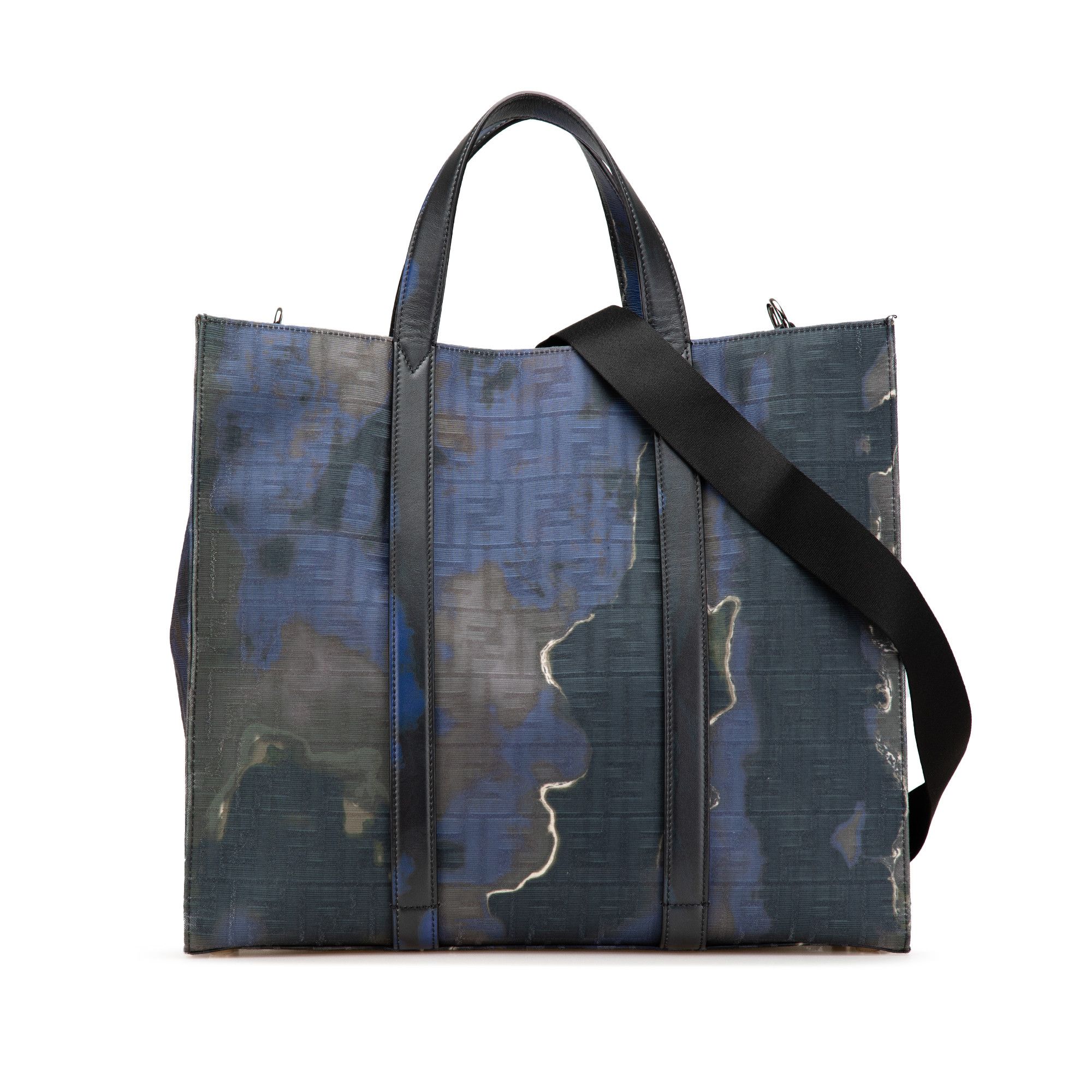 Fendi Fendi Large Zucca Jacquard Tie Dye Sunset Shopper Tote Size ONE SIZE - 1 Thumbnail