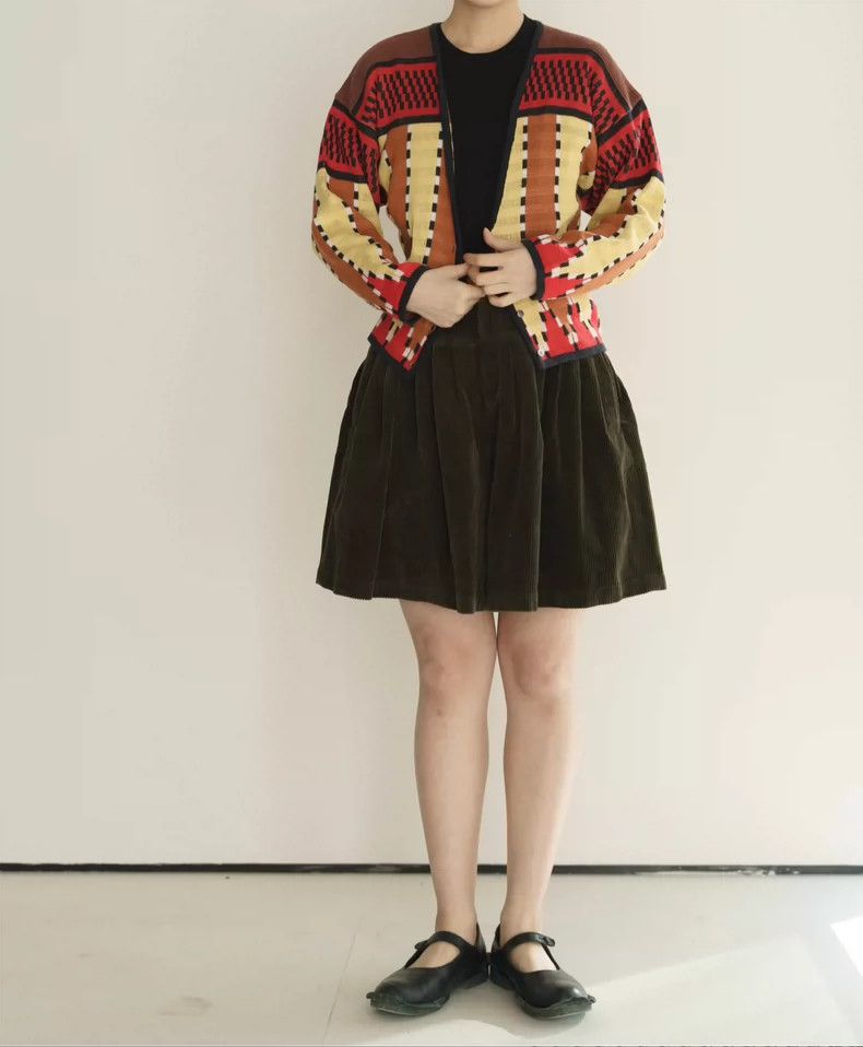Kenzo KENZO Go out in style with this fun patchwork knit sweater Size M / US 6-8 / IT 42-44 - 2 Thumbnail