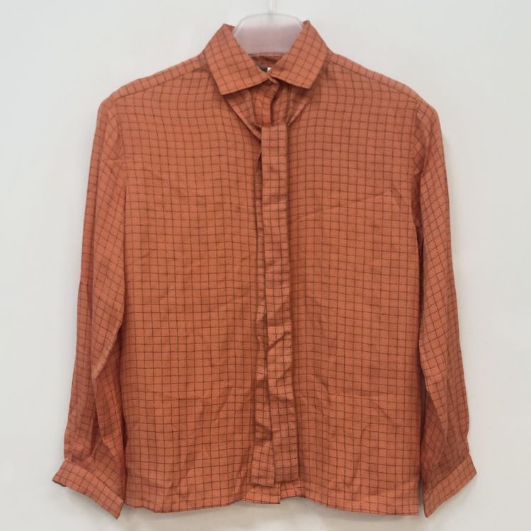 Dior Dior Check Silk Button Up S Size S / US 4 / IT 40 - 1 Thumbnail