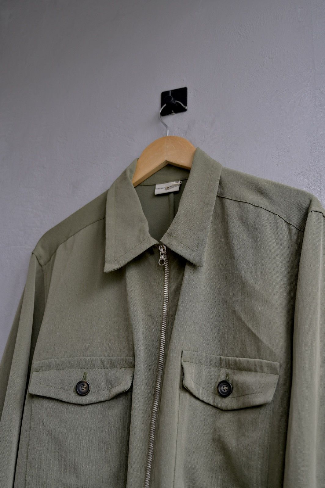 Dries Van Noten Dries Van Noten Fall 1995 military light wool runway jacket Size US M / EU 48-50 / 2 - 6 Thumbnail