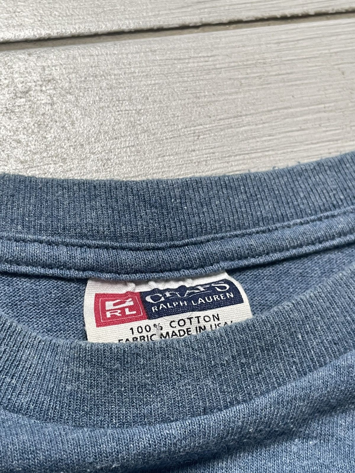 Chaps Ralph Lauren Ralph lauren vintage usa chaps archive fashion tee oversize Size US XL / EU 56 / 4 - 5 Thumbnail
