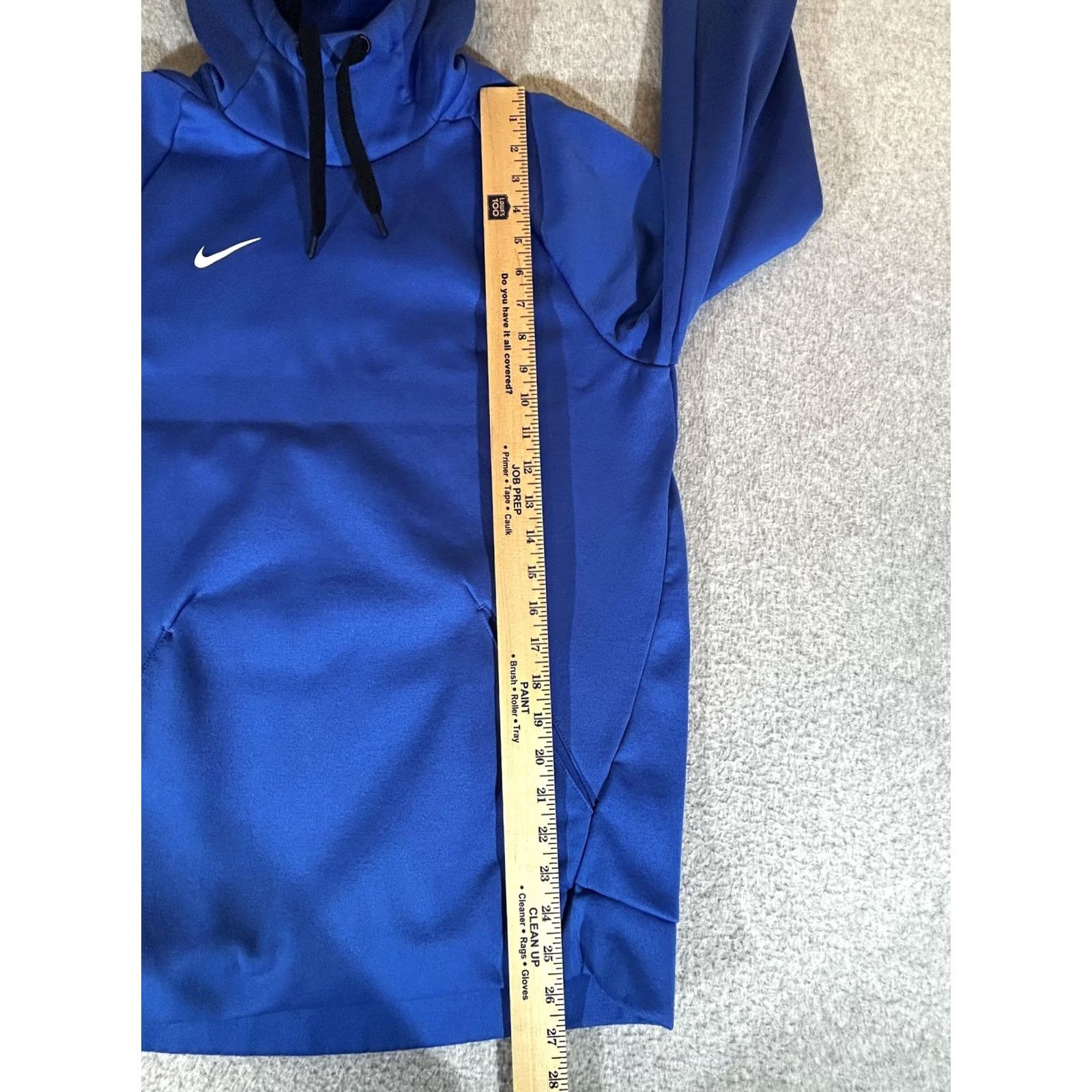 Nike Nike Hoodie Mens Small Blue Therma Dri Fit Pullover Fleece Sweatshirt Training Size US S / EU 44-46 / 1 - 6 Thumbnail