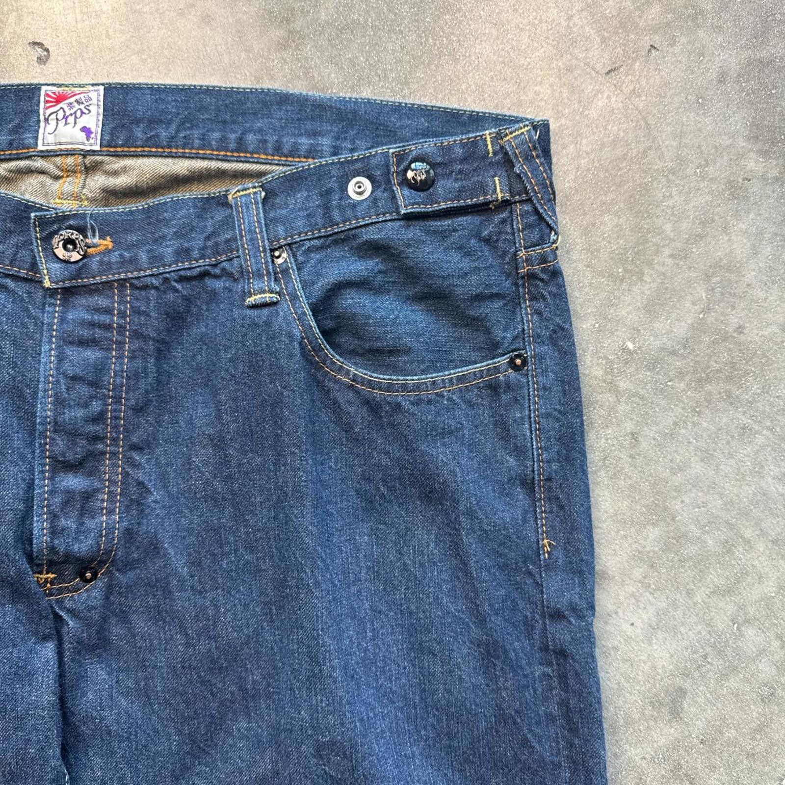 Prps Japanese PRPS Denim With Adjustable Front Bands Size US 40 / EU 56 - 5 Thumbnail