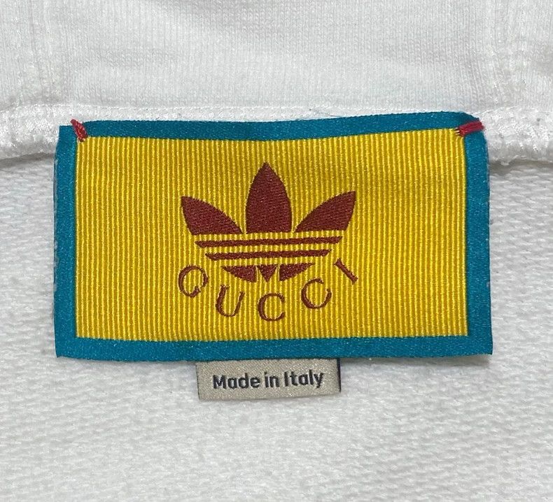 Gucci Gucci Adidas co-branded white hooded sweatshirt 2502-Nextar Size US XS / EU 42 / 0 - 5 Thumbnail