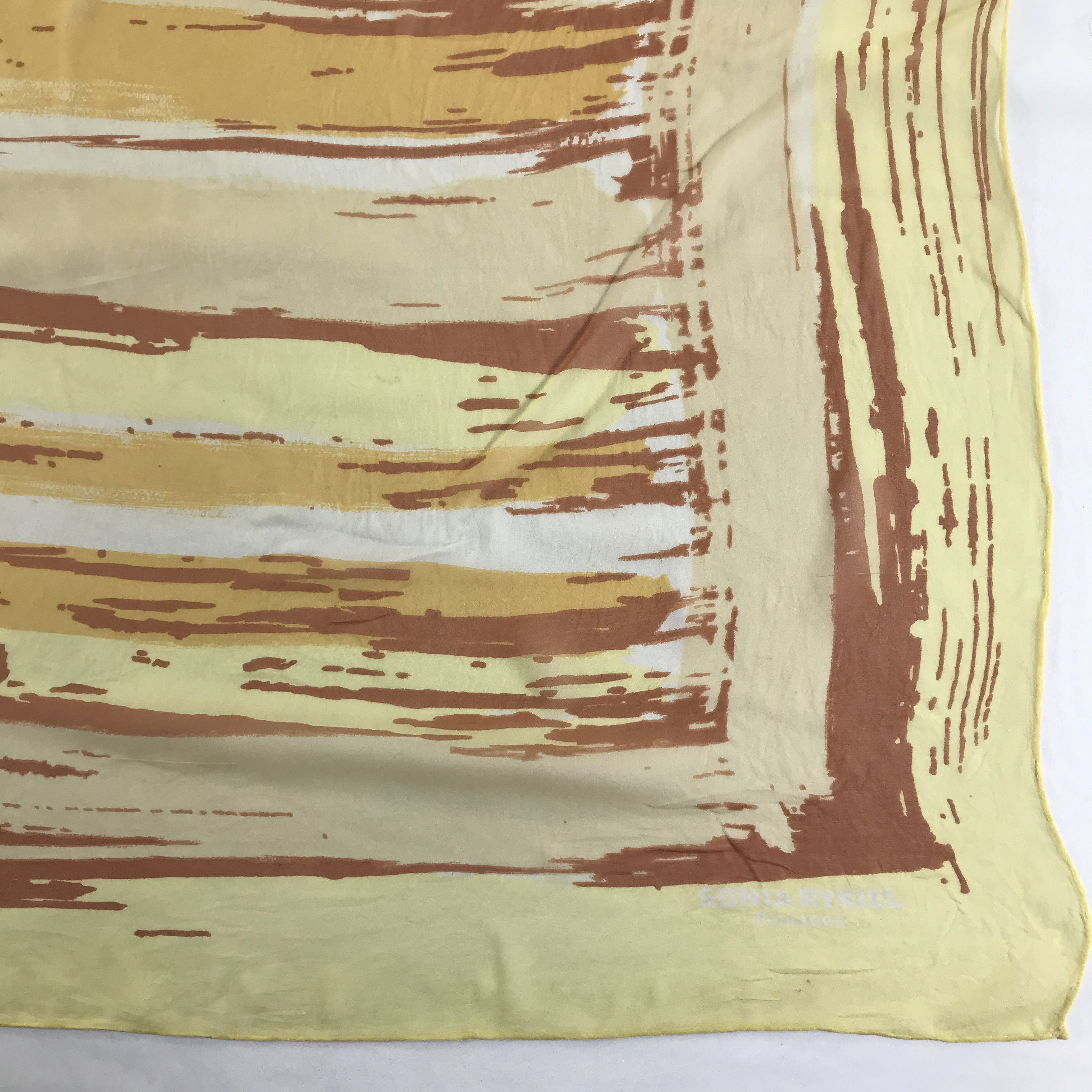 Sonia Rykiel × Vintage Vintage Sonia Rykiel Silk Scarf Size ONE SIZE - 4 Thumbnail