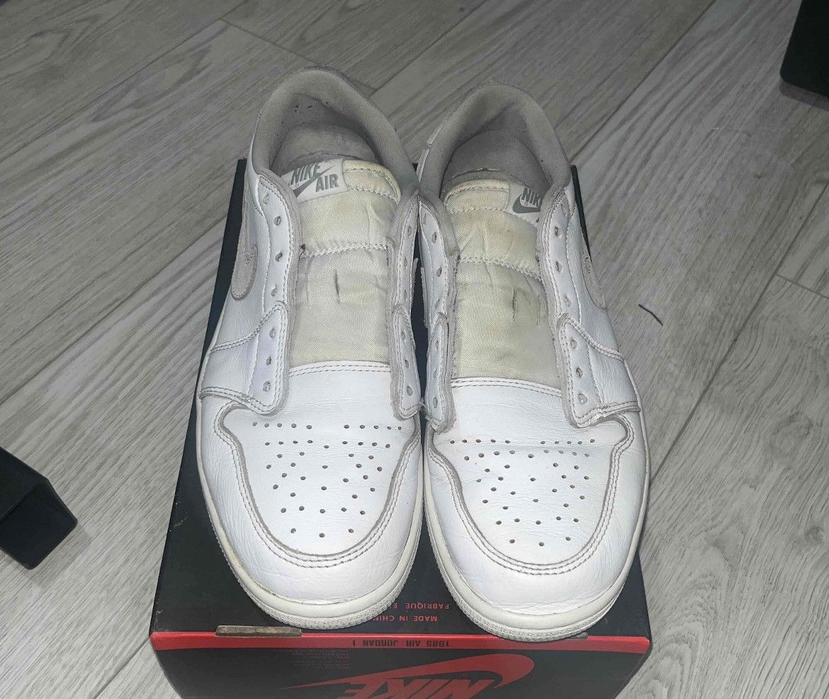 Jordan Brand × Nike jordan 1 low neutral grey size 10 Size US 10 / EU 43 - 3 Thumbnail