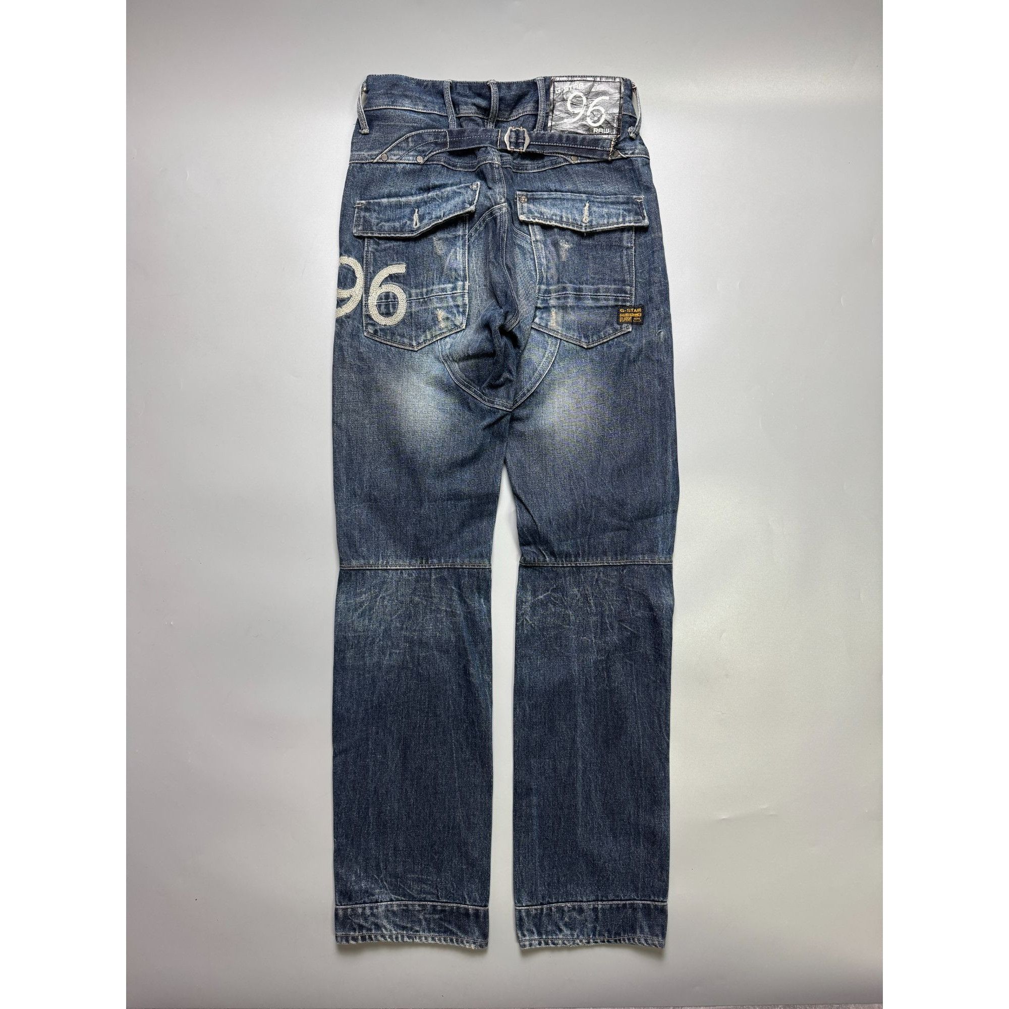 G-Star G-Star Vintage Denim Cargo Pants (Y1158) Size US 29 - 12 Thumbnail