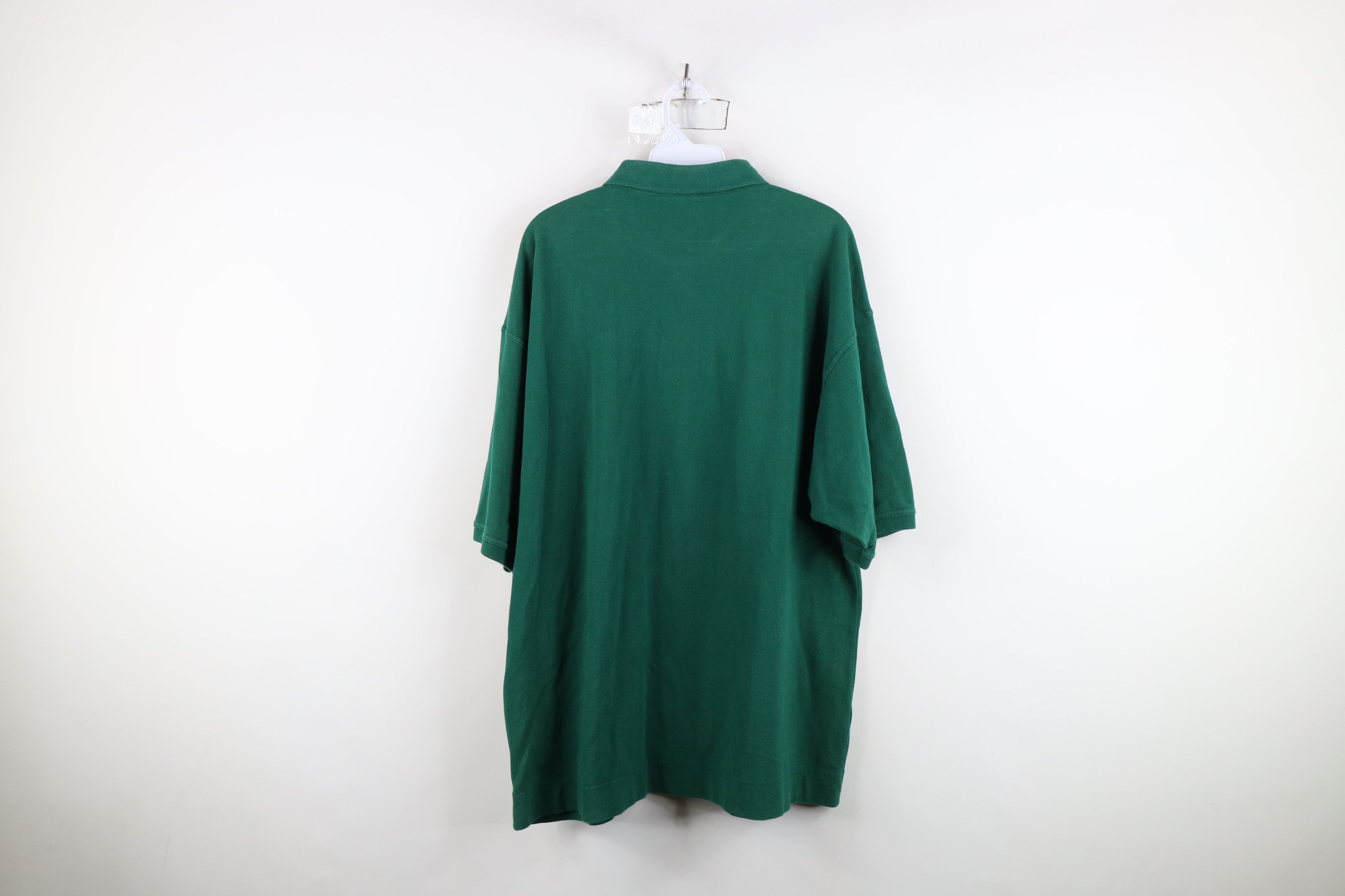 Vintage Vintage 90s Streetwear Pique Cotton Golf Polo Shirt Green Size US XXL / EU 58 / 5 - 12 Thumbnail