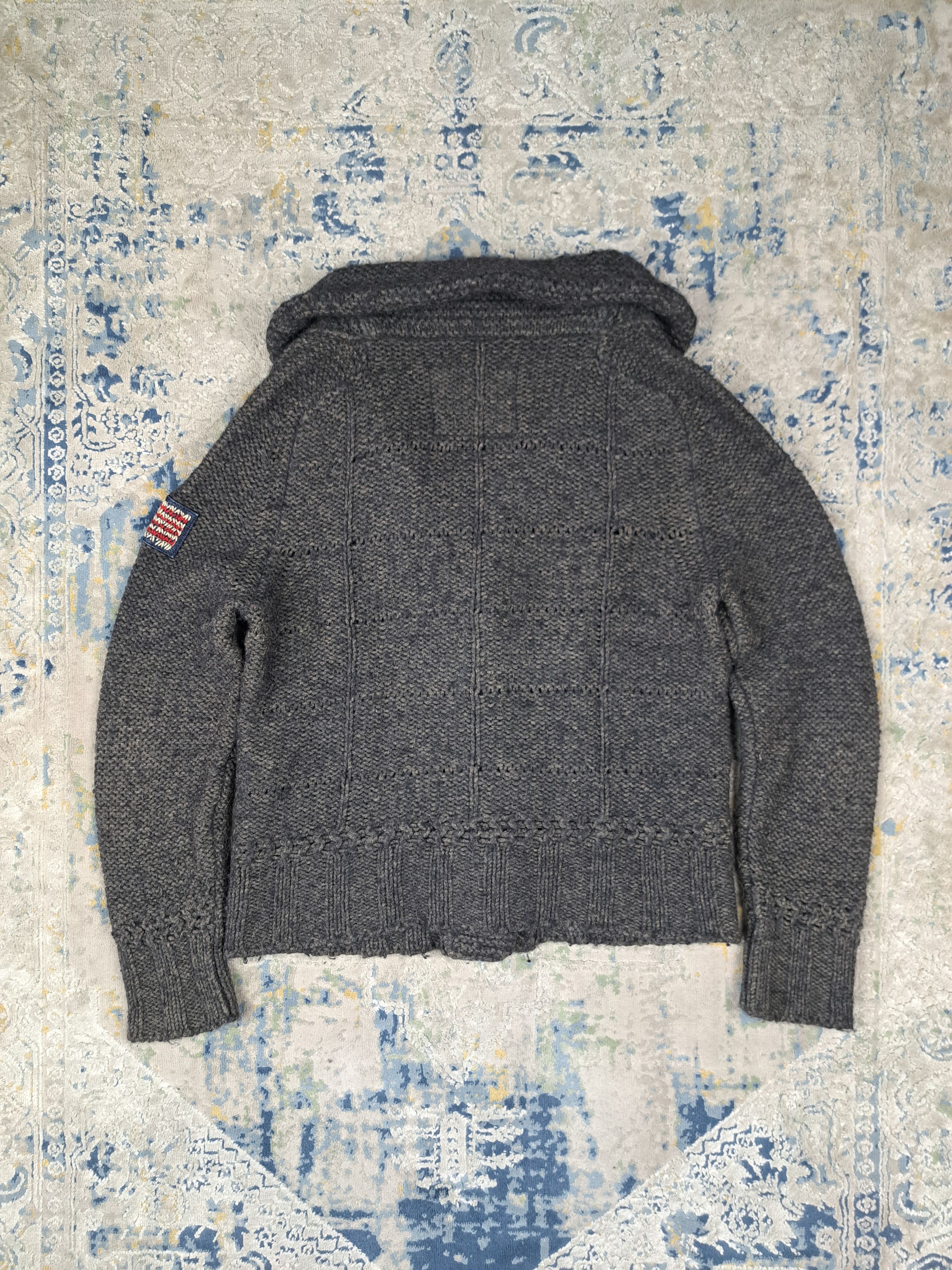 True Religion True Religion Rare Wool Knit Cardigan Drip Swag Chief Keef Size XL / US 12-14 / IT 48-50 - 7 Thumbnail