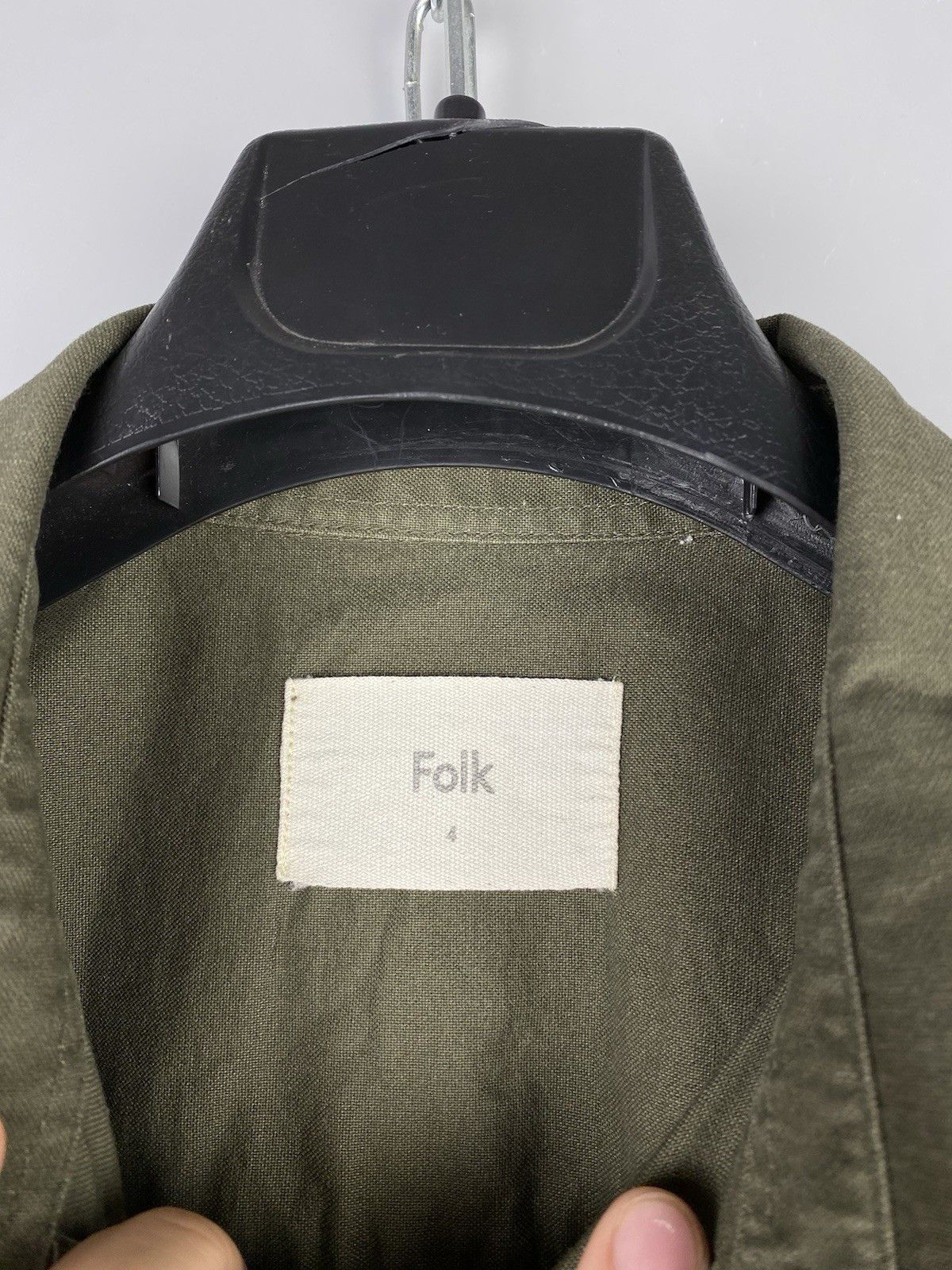 Folk Folk Cotton Button Long Sleeve Casual Shirt Size US L / EU 52-54 / 3 - 14 Thumbnail