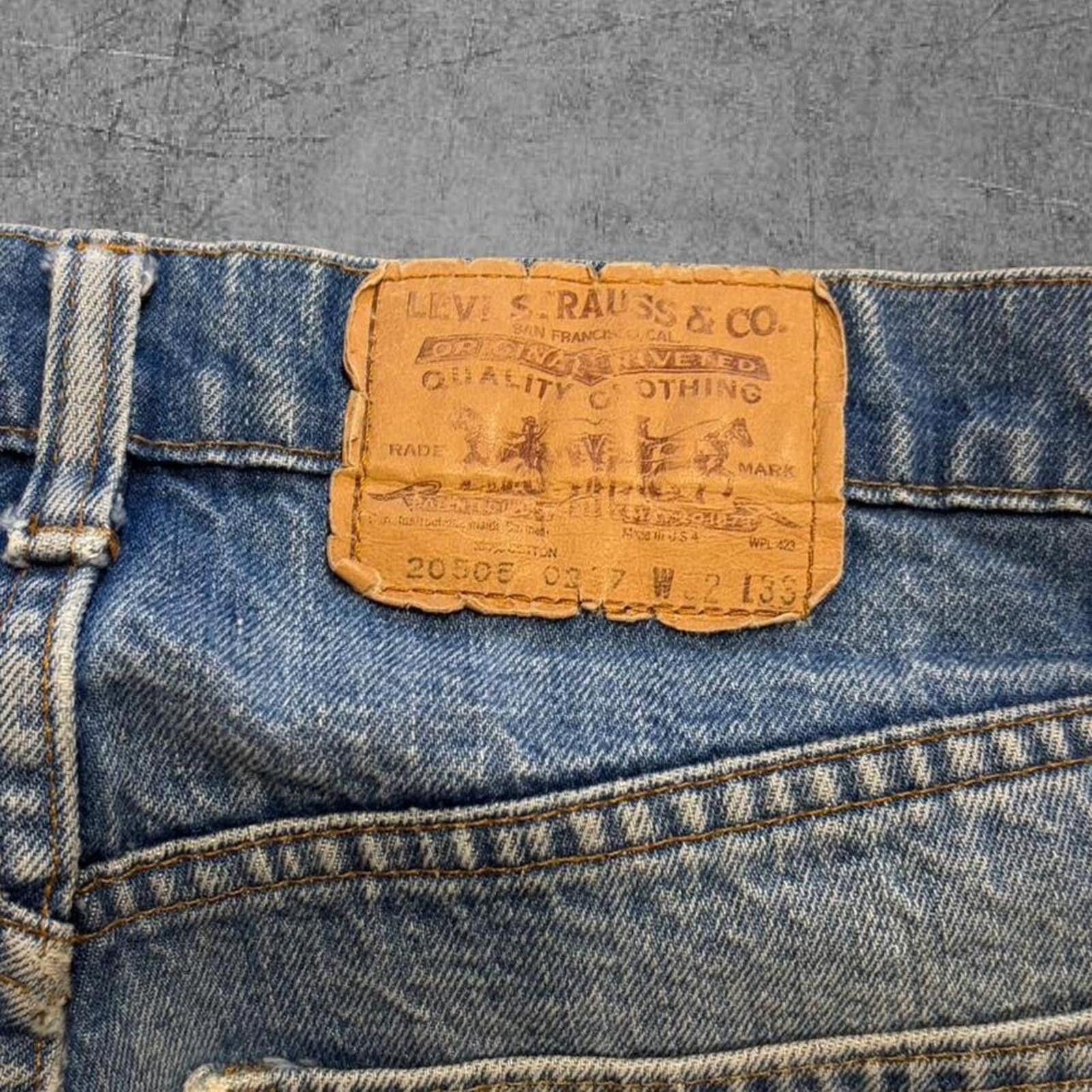 Levi's Vintage 1981 Levi 207 Orange Tabs Size US 32 / EU 48 - 2 Thumbnail