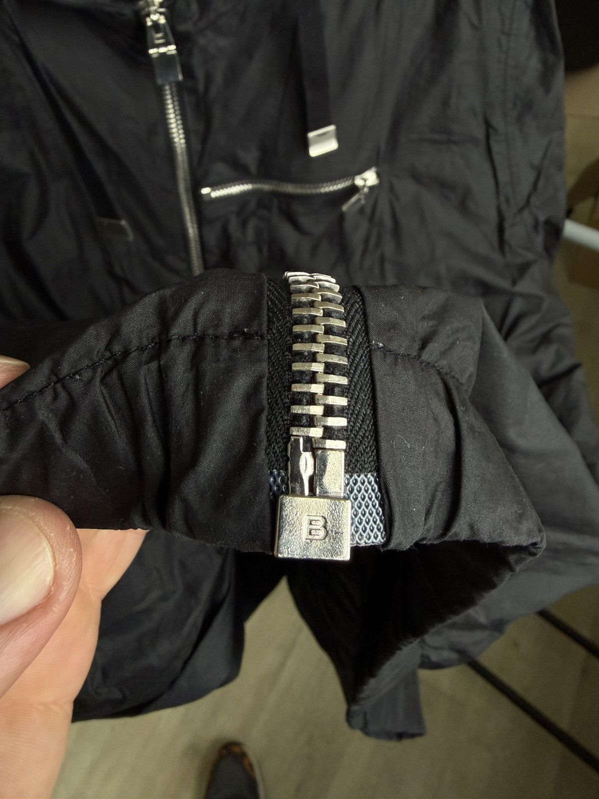 Balenciaga BALENCIAGA jacket Multi Zip SS15 Hoodie men’s black Size US L / EU 52-54 / 3 - 17 Thumbnail