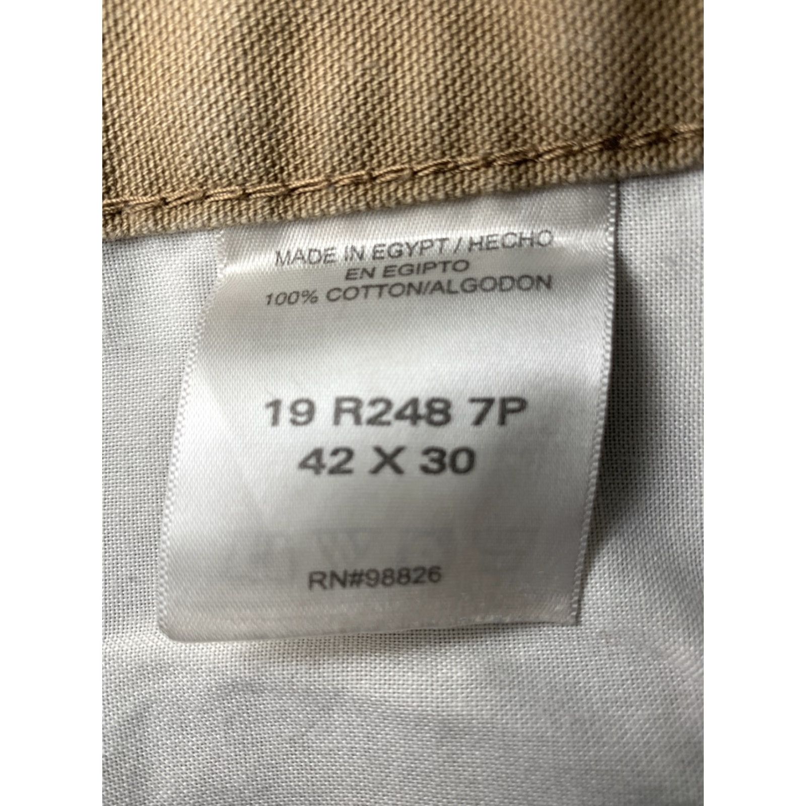 Vintage C.E. Schmidt Workwear Men Carpent er Canvas Light Brown Work Pants 42x25.5 Jeans Shirt? Size US 42 / EU 58 - 7 Thumbnail