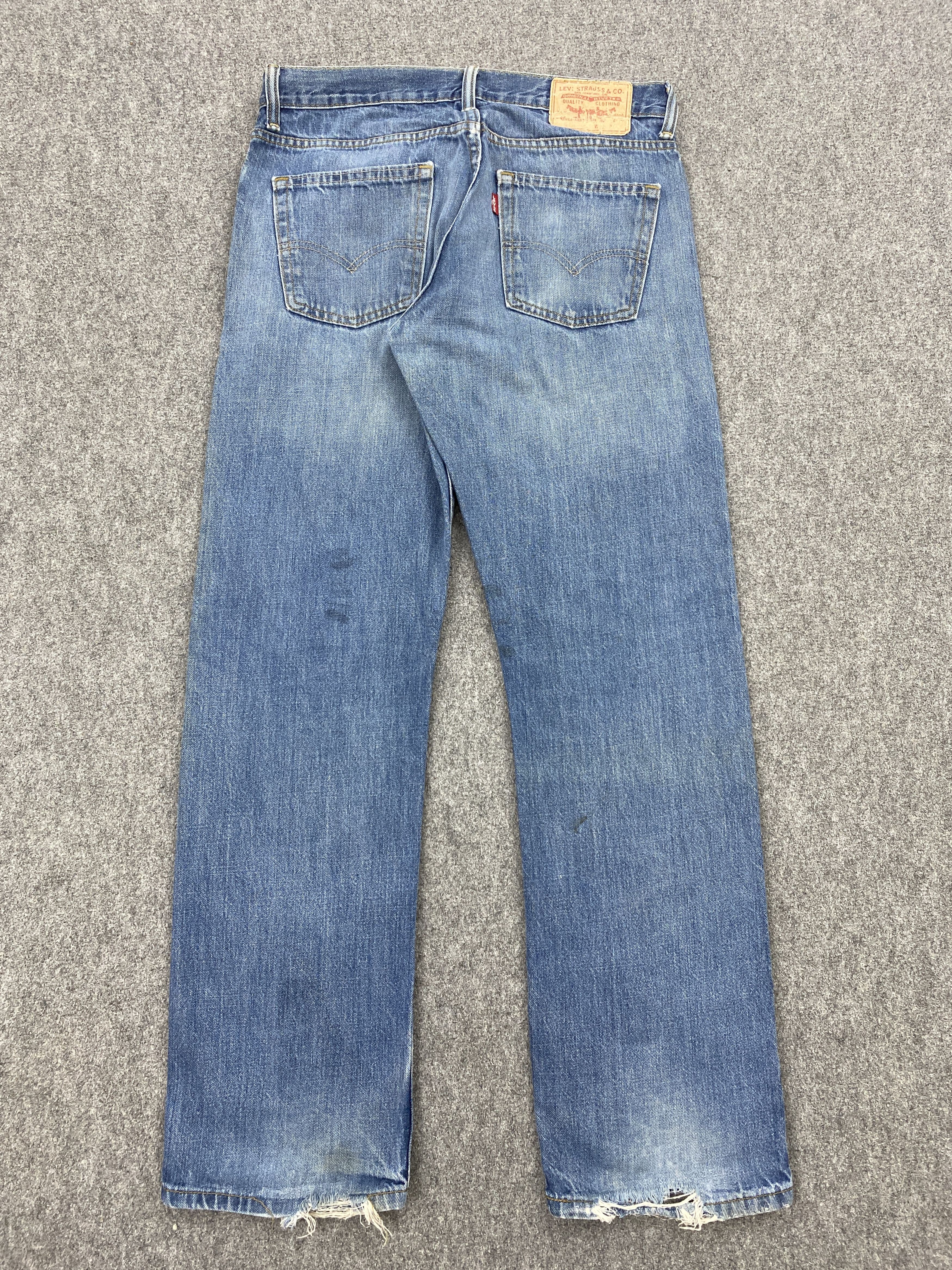 Levi's × Vintage Faded Blue Vintage Levis 514 Denim Jeans Size US 32 / EU 48 - 3 Thumbnail