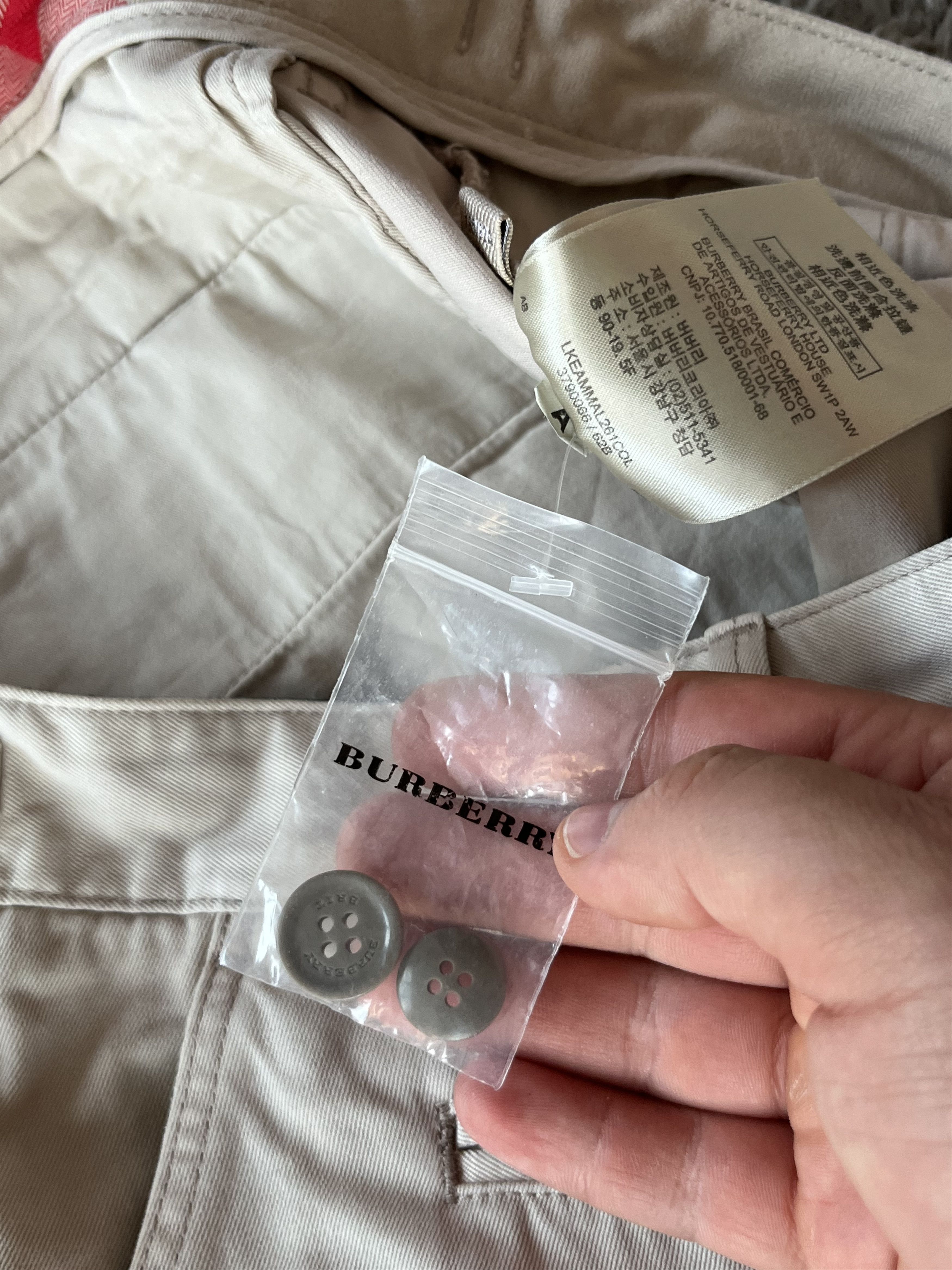 Burberry Vintage Basic Pants Burberry Brit Luxury Size US 32 / EU 48 - 17 Thumbnail