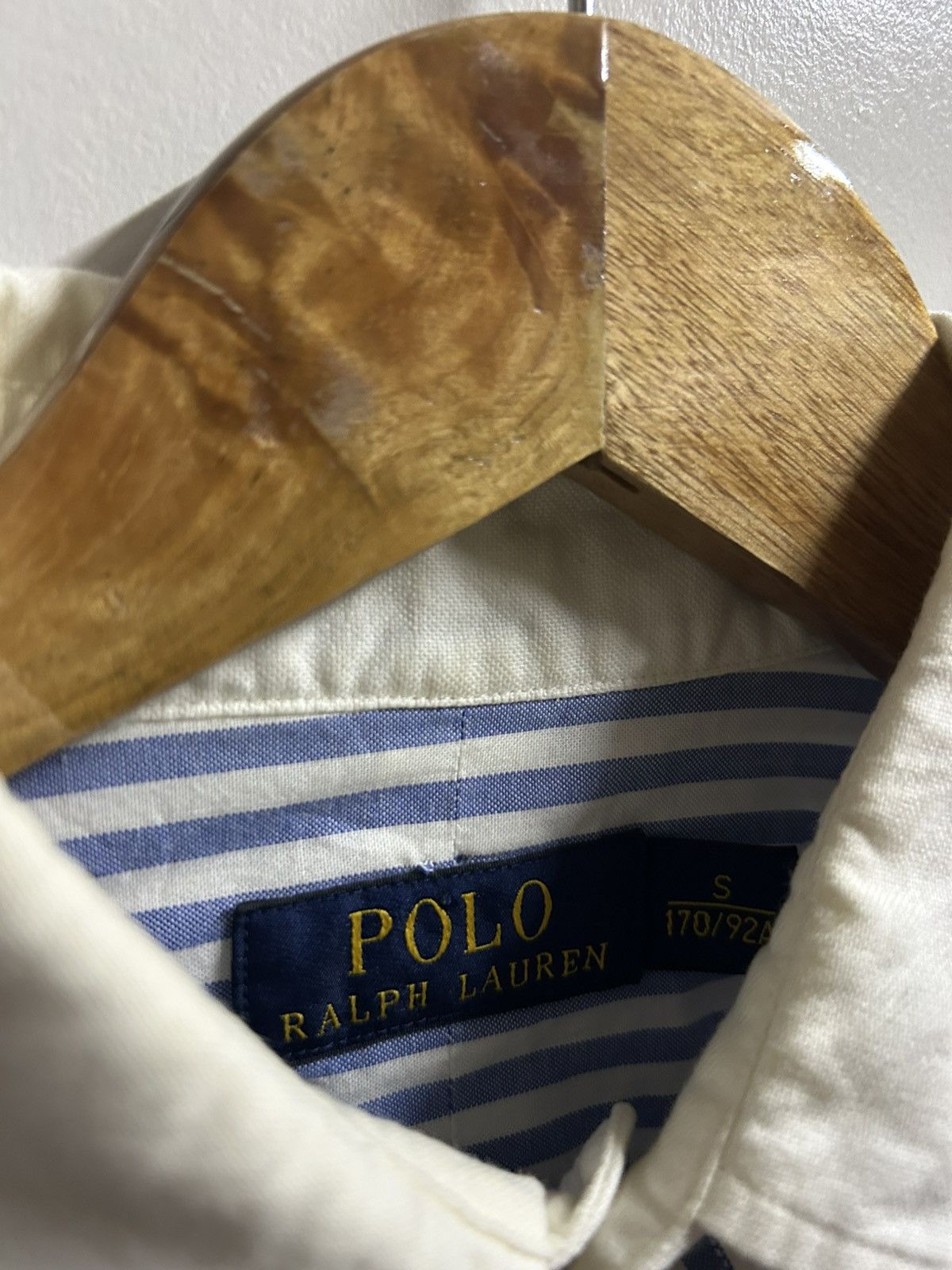 Polo Ralph Lauren Striped Club Collar Nautical Crest Shirt Size US S / EU 44-46 / 1 - 7 Thumbnail