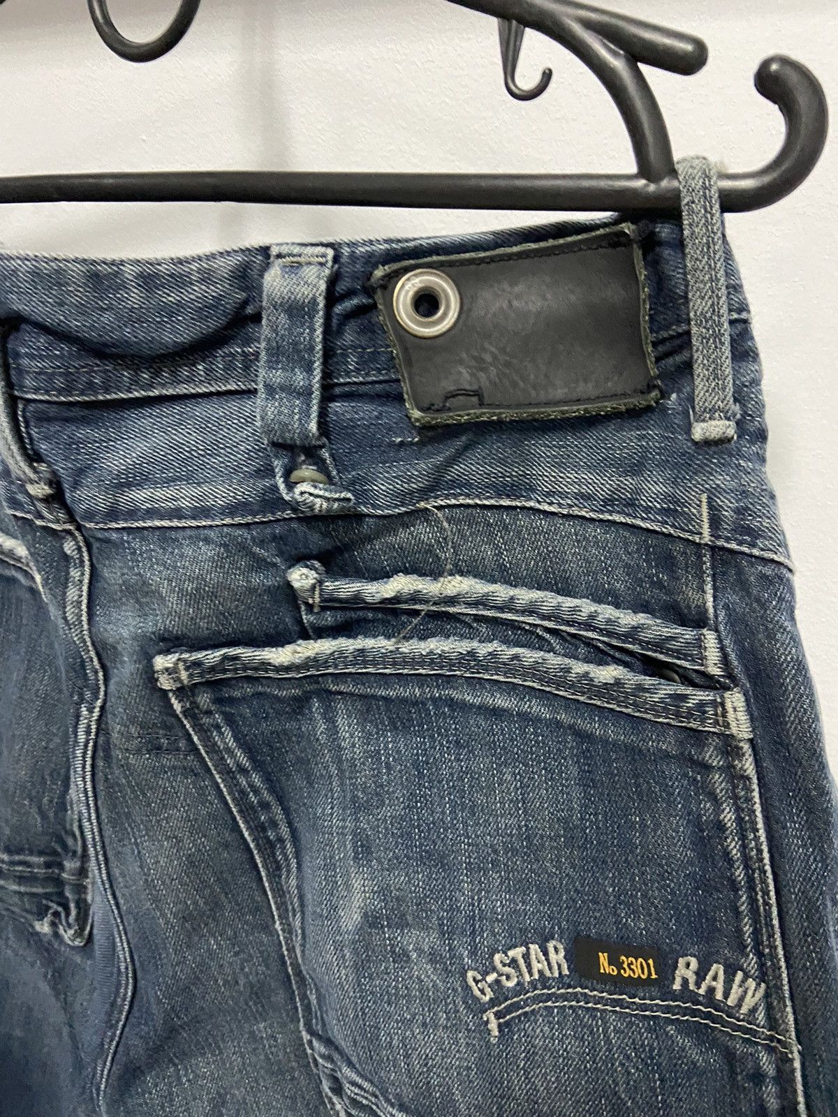 G-Star × Vintage G star raw denim pants Avant Garde Y2K Diesel Vintage Size US 34 / EU 50 - 6 Thumbnail