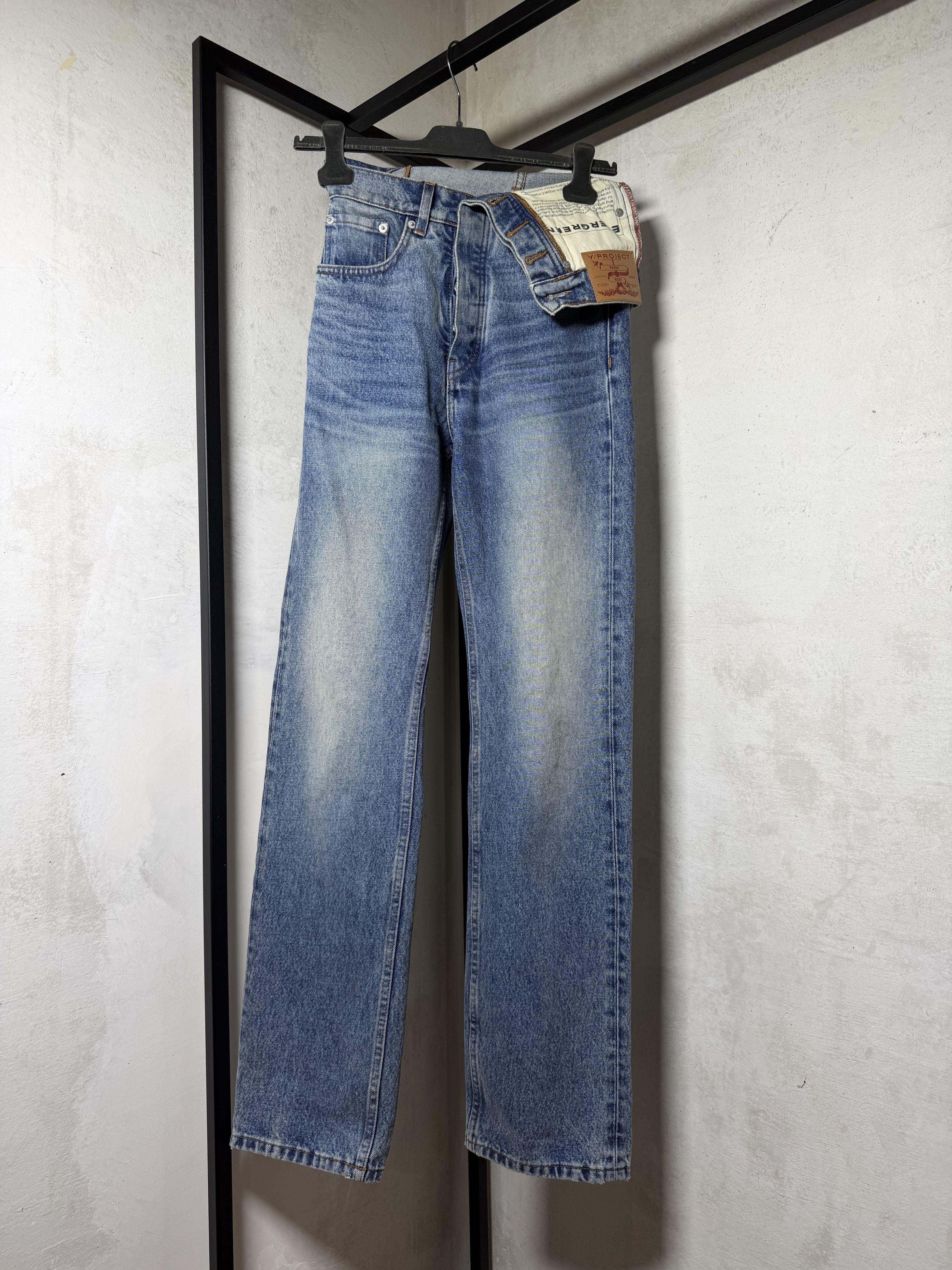 Y/Project Y/Project Evergreen Asymmetric Jeans Size 24" / US 00 / IT 34 - 2 Thumbnail