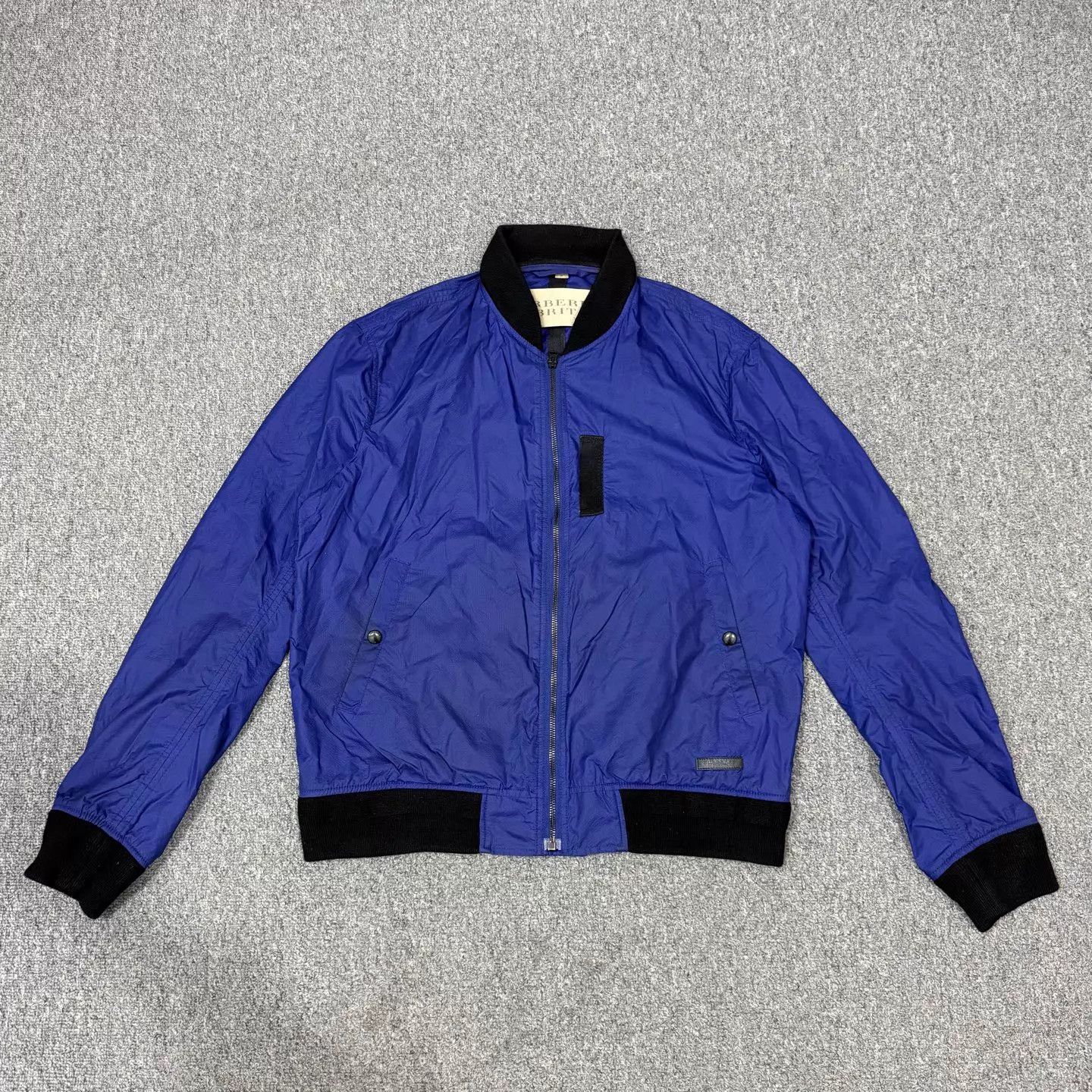 Burberry Burberry Blue-Purple Jacket M 99 New Size US M / EU 48-50 / 2 - 1 Thumbnail