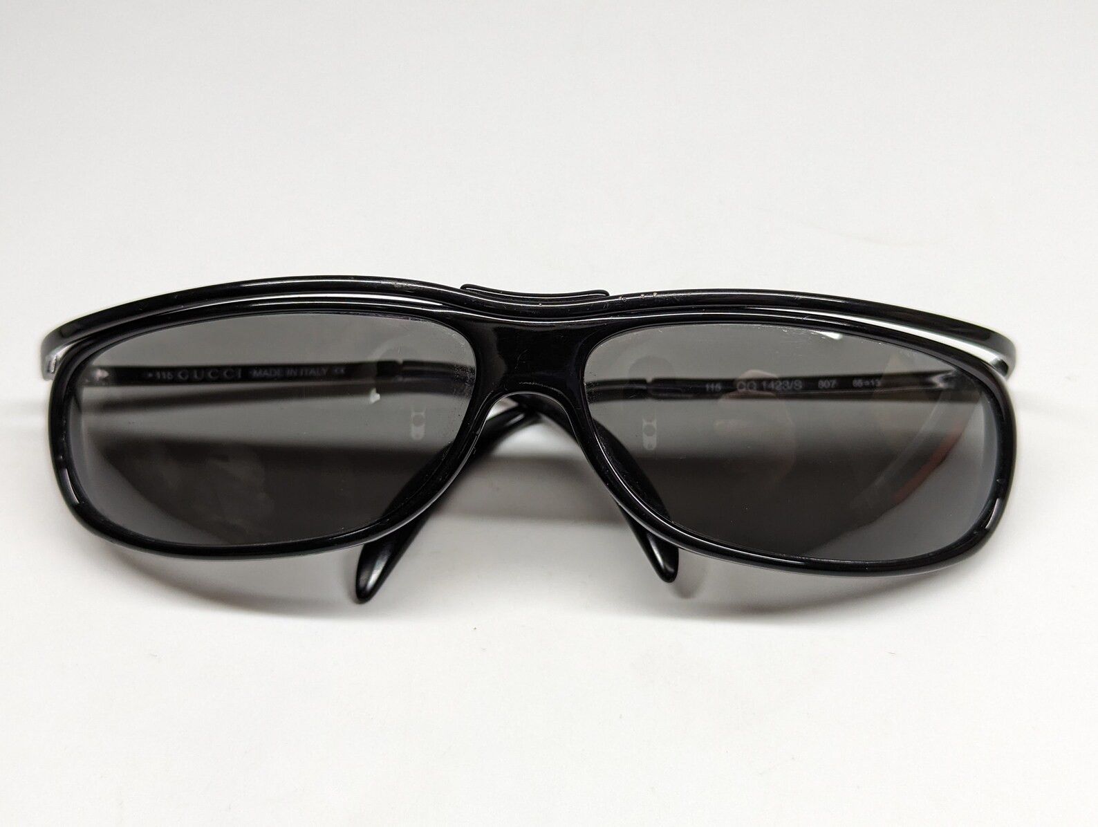 Gucci × Tom Ford × Vintage GUCCI Sunglasses GG1423 Wrap Shield Mask Tom Ford Size ONE SIZE - 2 Thumbnail