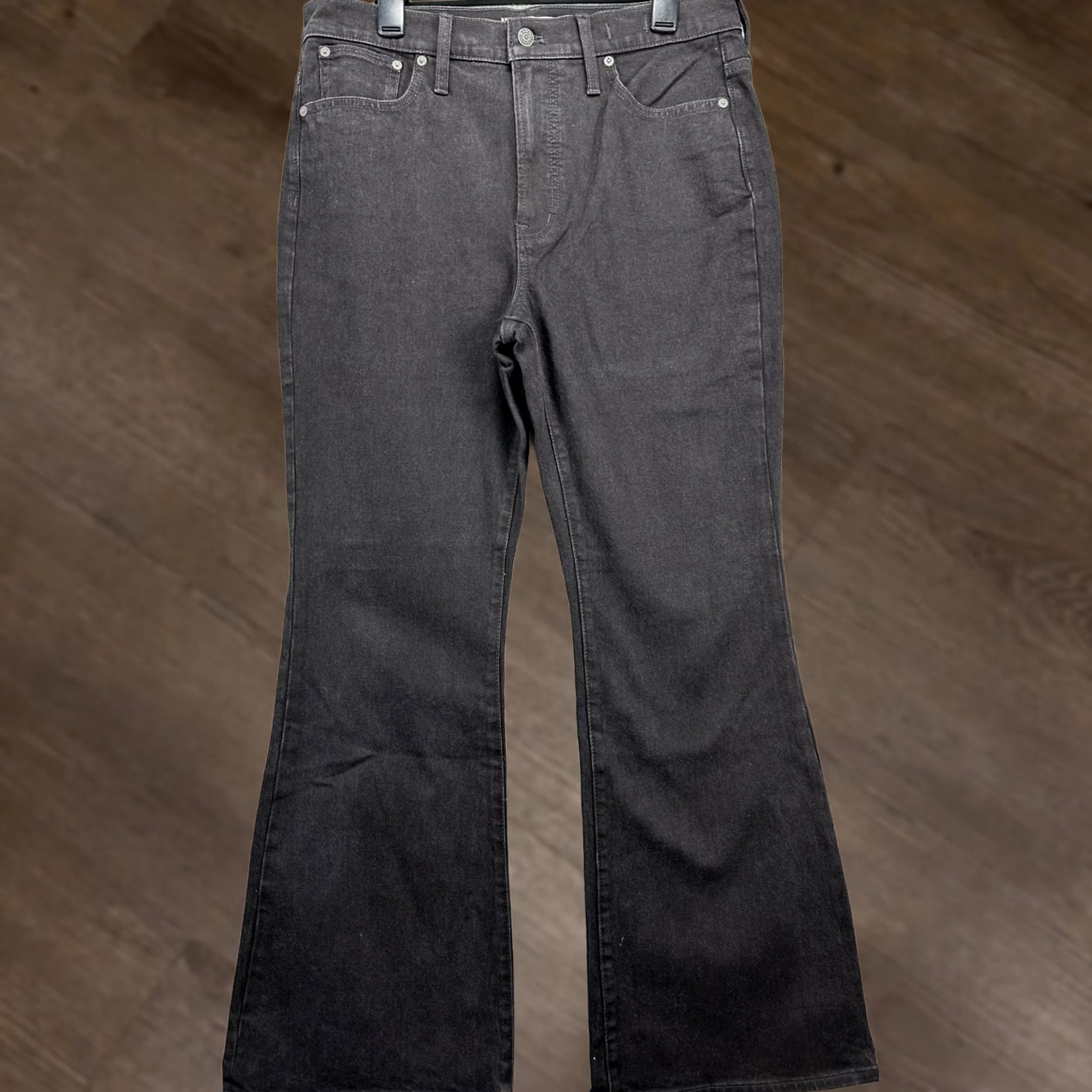 Madewell VINTAGE Madewell The Perfect Vintage Flare Jeans Women 31 Black Wide-Leg Denim Pants NEW Jeans Women 31 Black Wide-Leg Flare Vintage Madewell Size 24" / US 00 / IT 34 - 1 Thumbnail