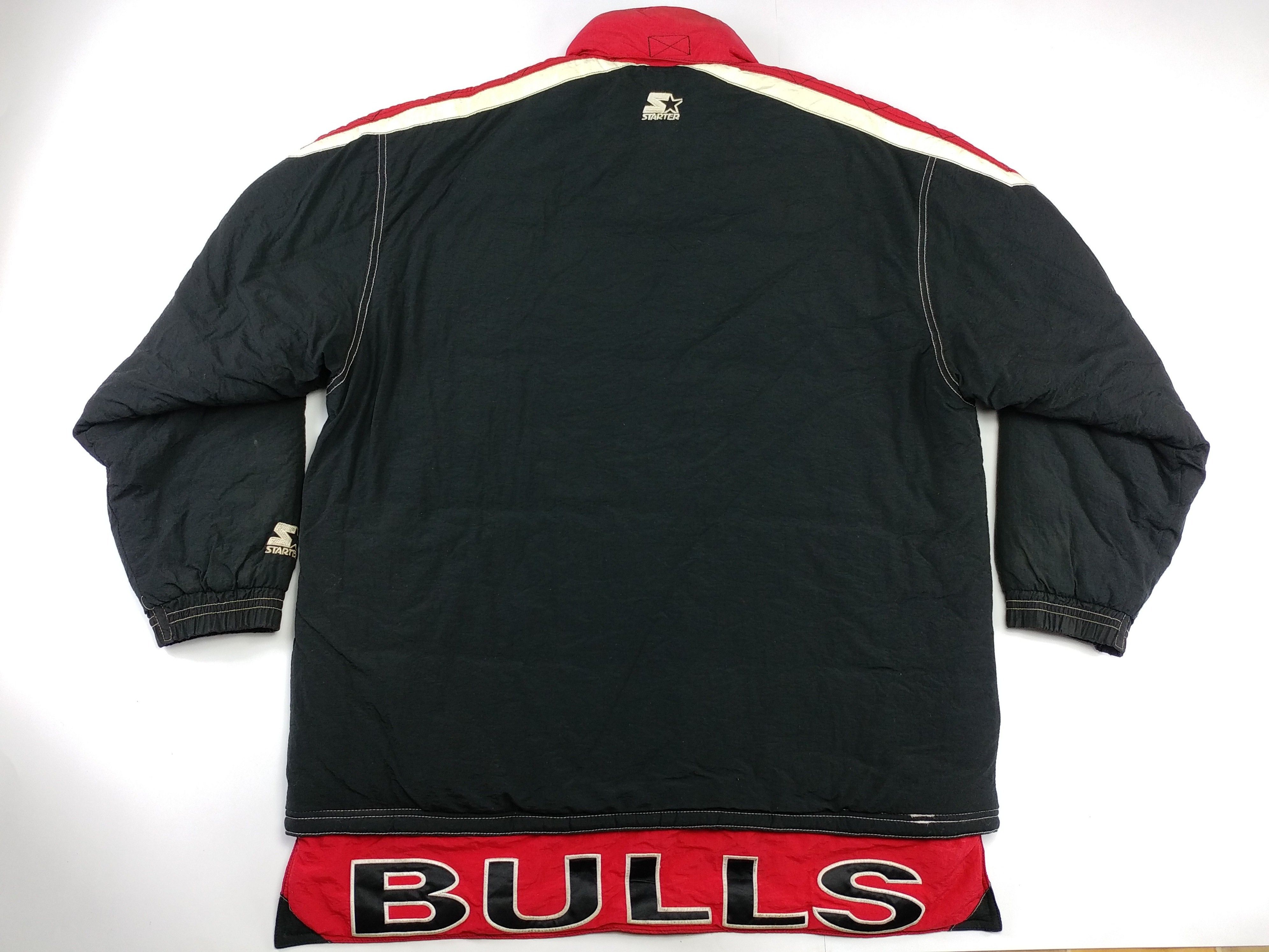 Starter NBA Chicago Bulls jacket, Starter basketball vintage 90s L Size US L / EU 52-54 / 3 - 2 Thumbnail