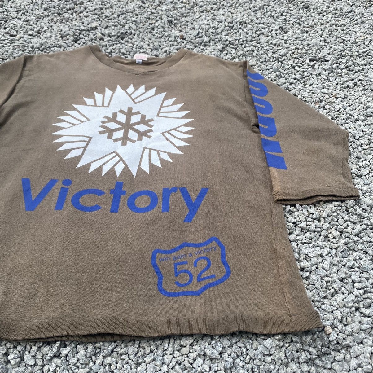 Japanese Brand Faded Brown RED PEANUTS SPORTWEAR 3Q Shirt Size US M / EU 48-50 / 2 - 6 Thumbnail