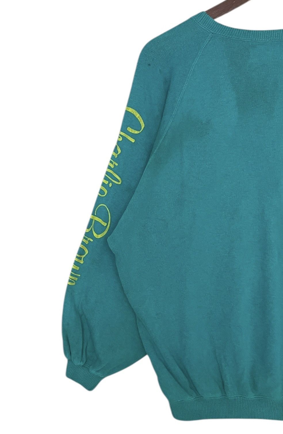 Peanuts Vintage Cartoon Peanuts Overprint Sweatshirt 1990s Size US M / EU 48-50 / 2 - 5 Thumbnail