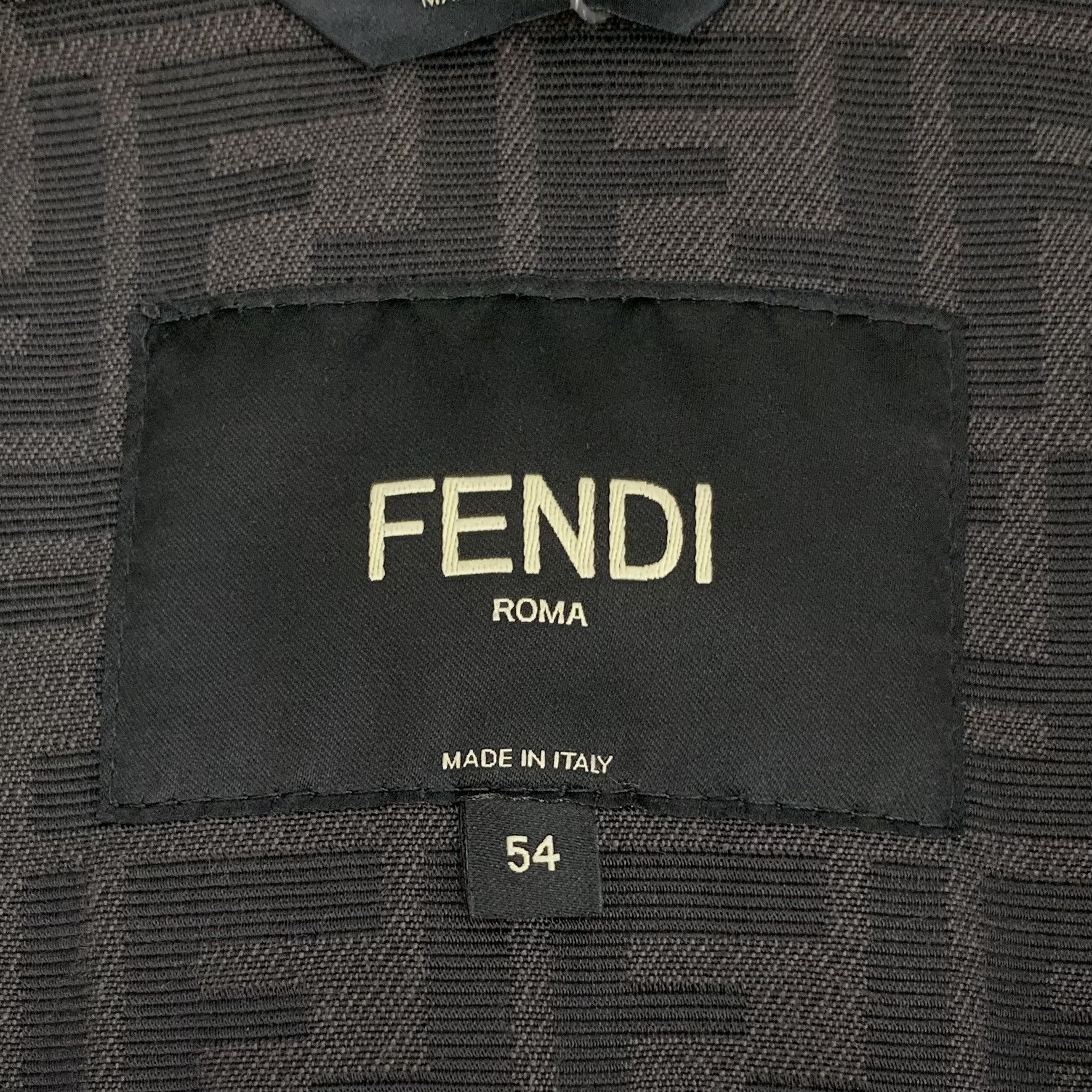 Fendi Fendi FF Monogram Shirt Black (54) Size US XL / EU 56 / 4 - 6 Thumbnail