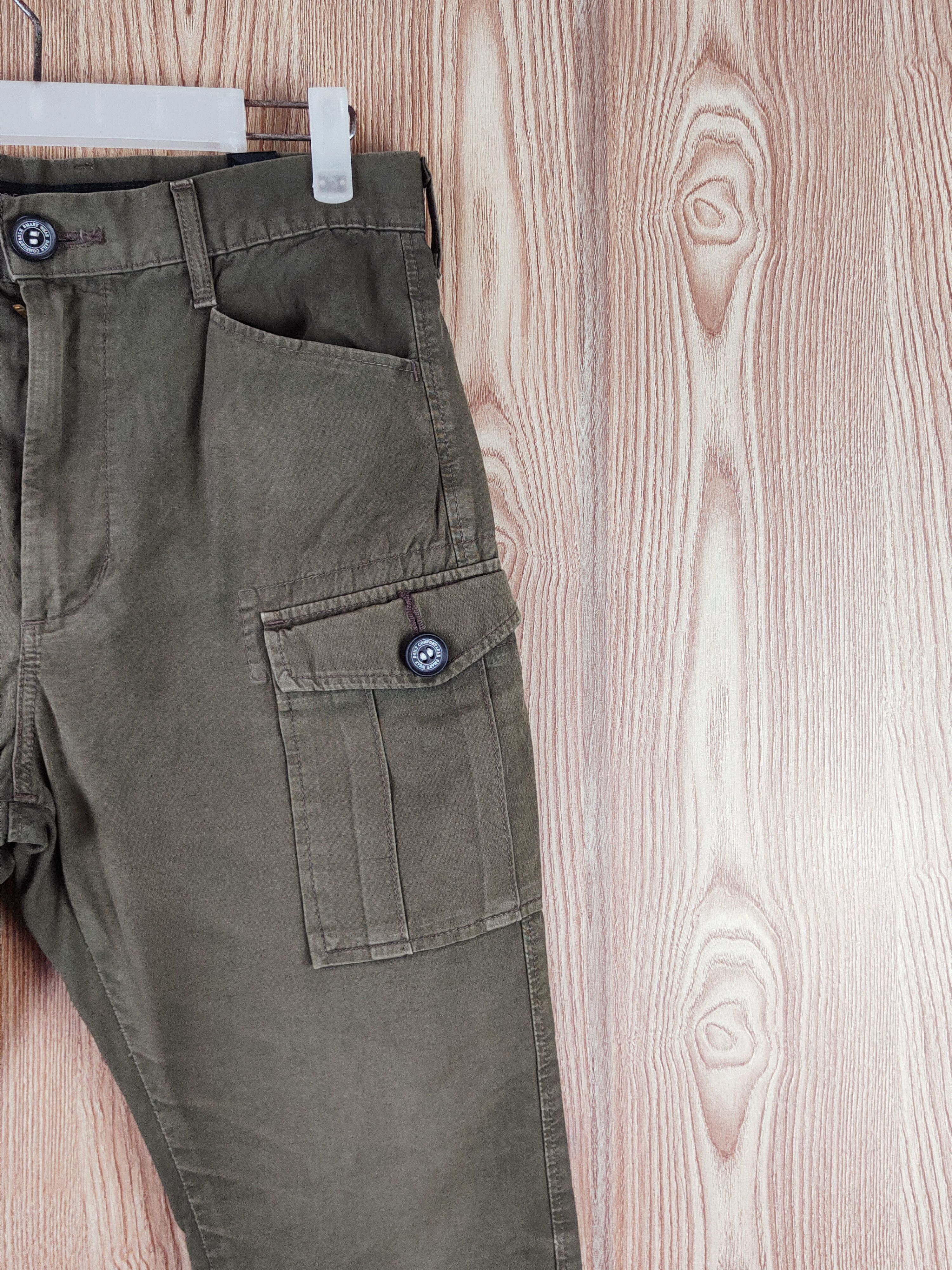 Edwin Edwin Olive Multipocket Tactical Cargo Pants #W849 Size US 30 / EU 46 - 5 Thumbnail