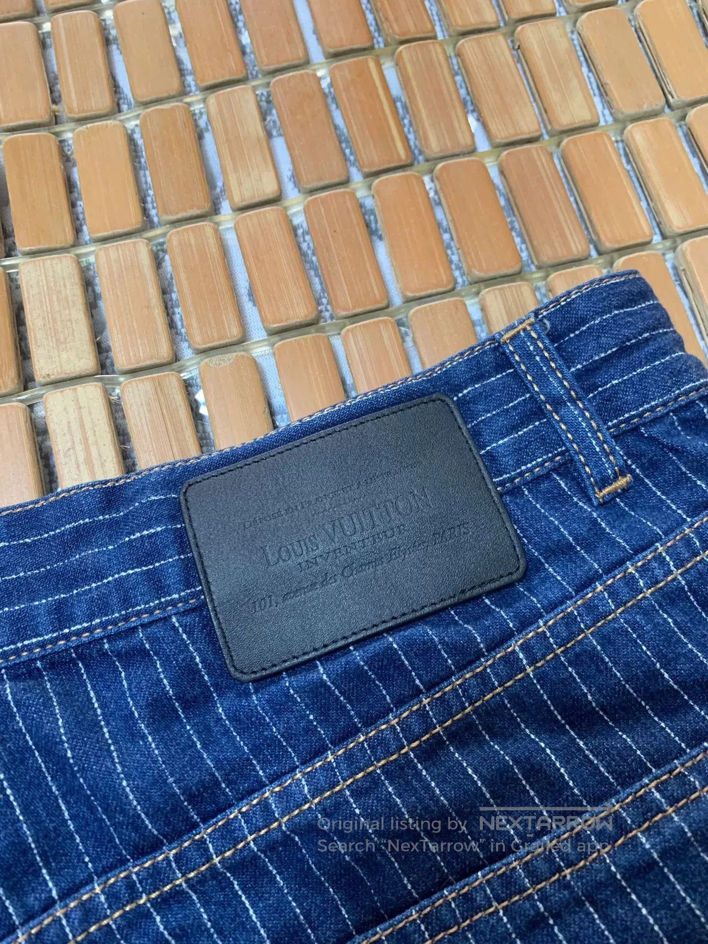 Louis Vuitton Louis Vuitton Striped Denim Casual Pants. Size US 40 / EU 56 - 4 Thumbnail