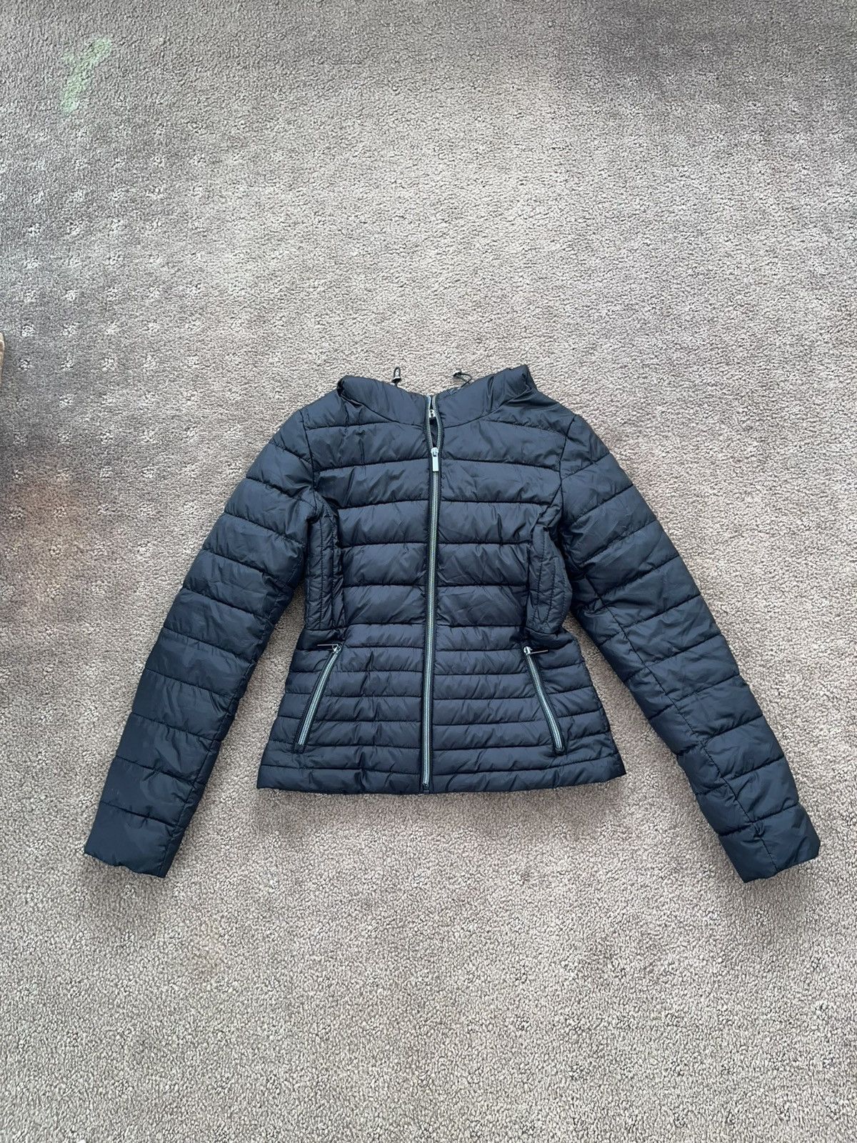 Zara Zara puffer jacket with hood Size S / US 4 / IT 40 - 2 Thumbnail