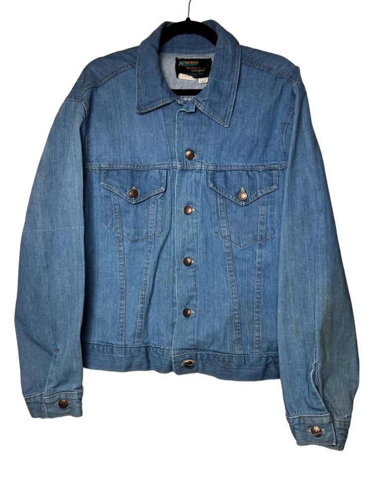 Vintage Vintage Horizon Sportswear Inc Denim Jean Jacket Size US XL / EU 56 / 4 - 1 Thumbnail