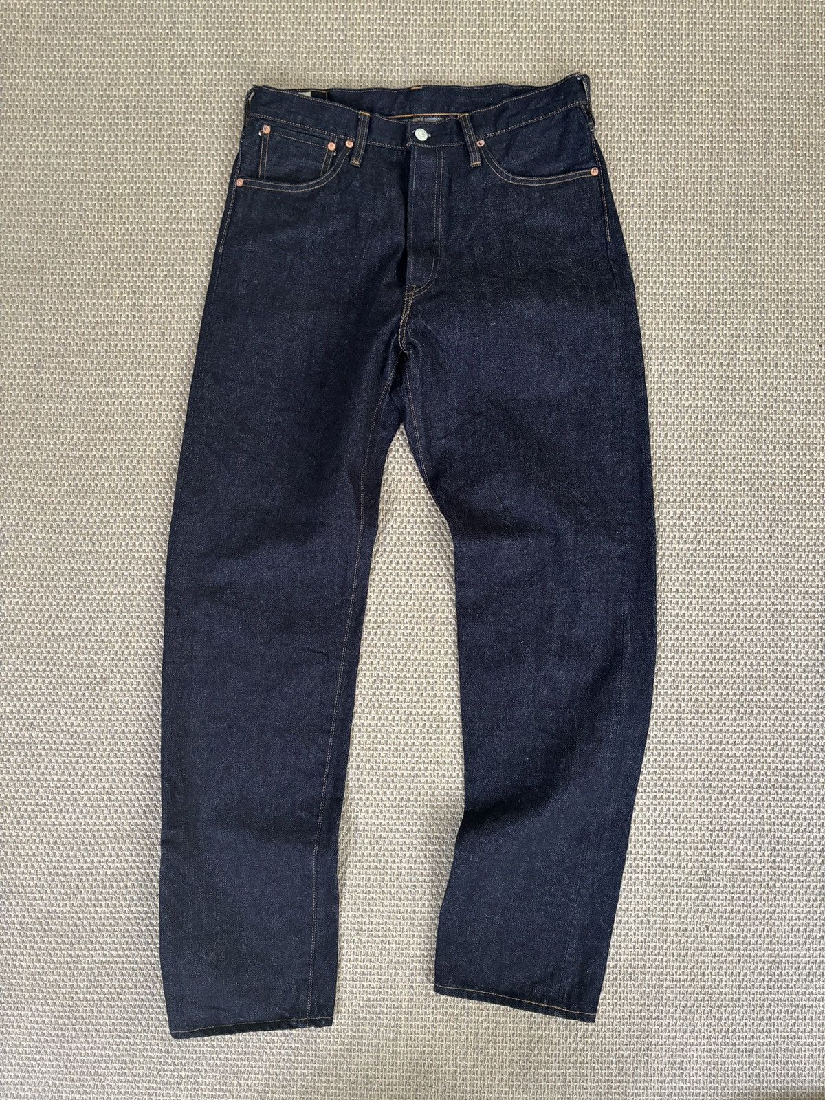 FOB Factory × Japanese Brand FOB Factory Selvadge Tapered Jeans Size US 34 / EU 50 - 1 Thumbnail